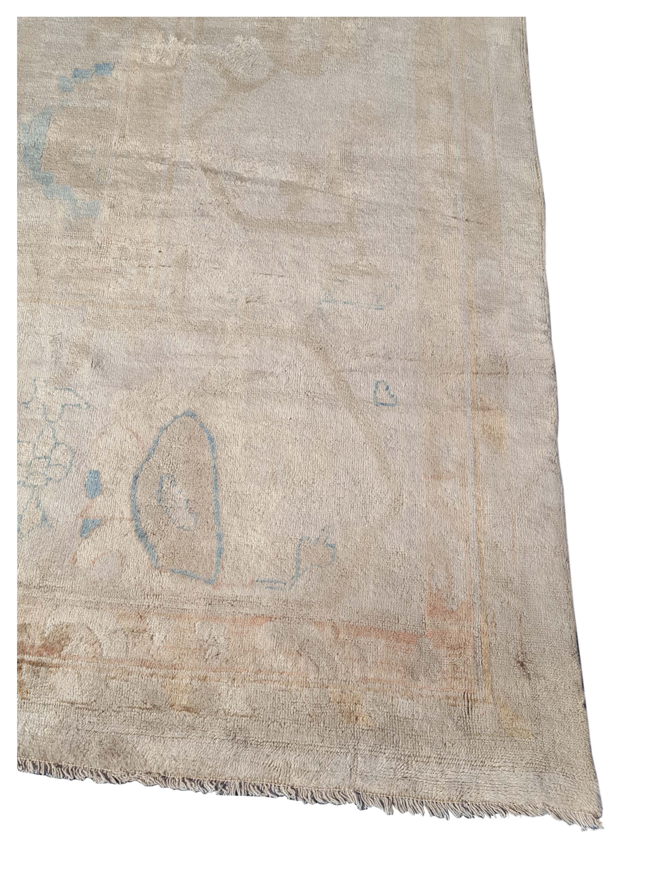 Antique Ushak Grey 15x21 - Image 4 of 6