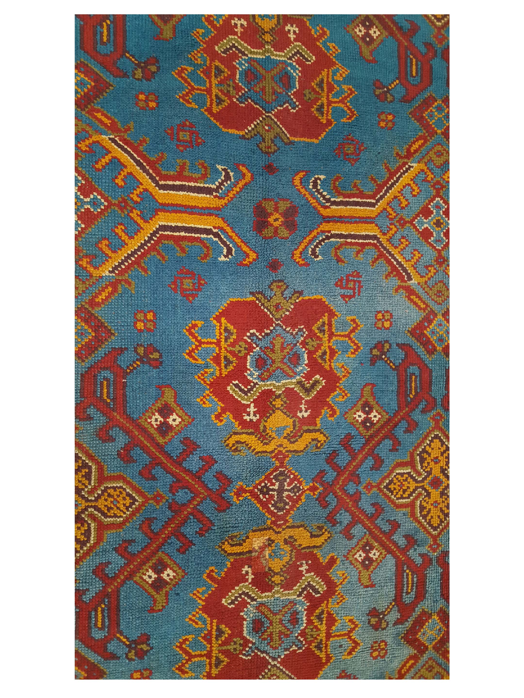 Antqiue Donegul Antique Blue 12x18 - Image 5 of 7