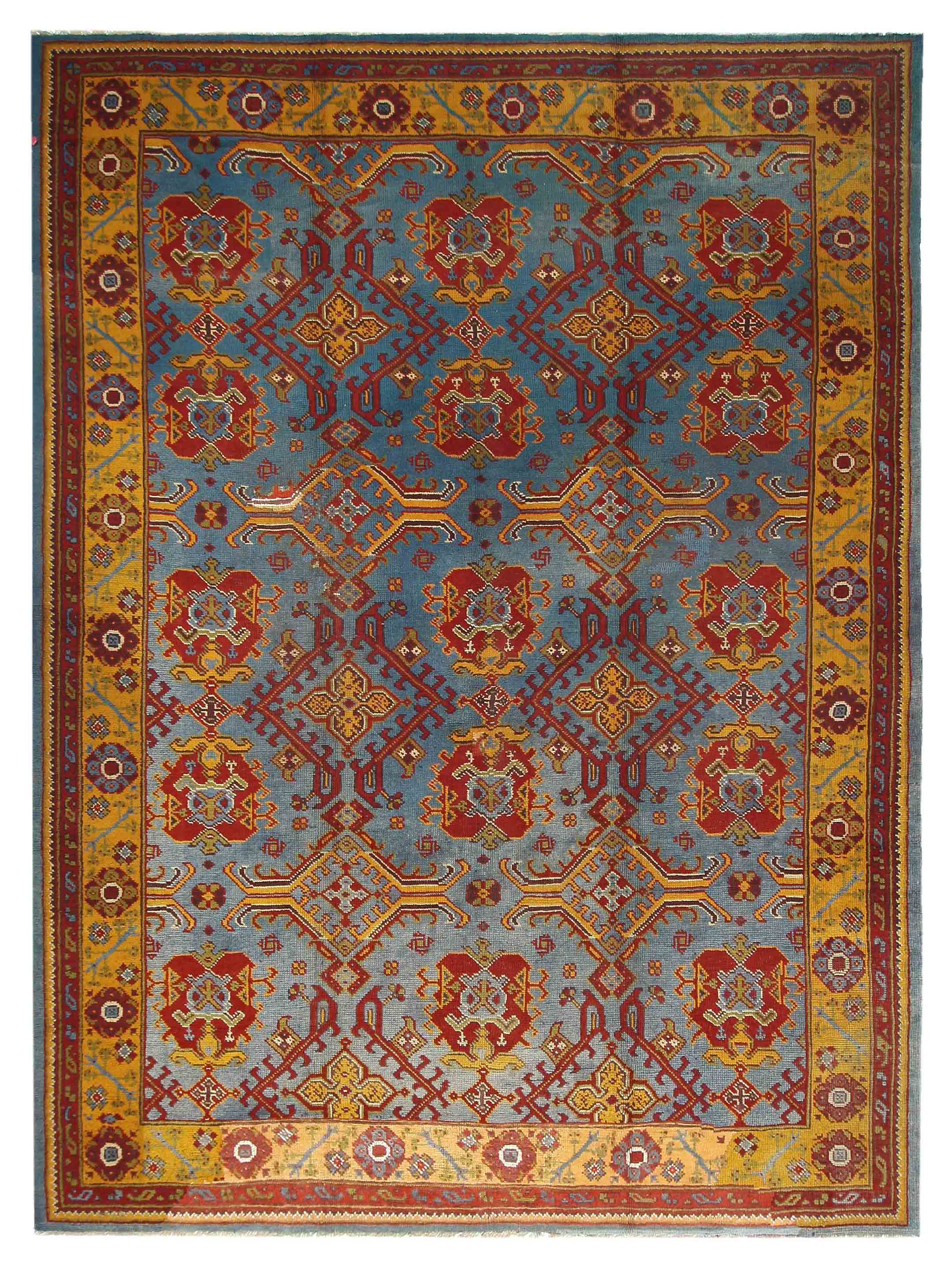 Antqiue Donegul Antique Blue 12x18