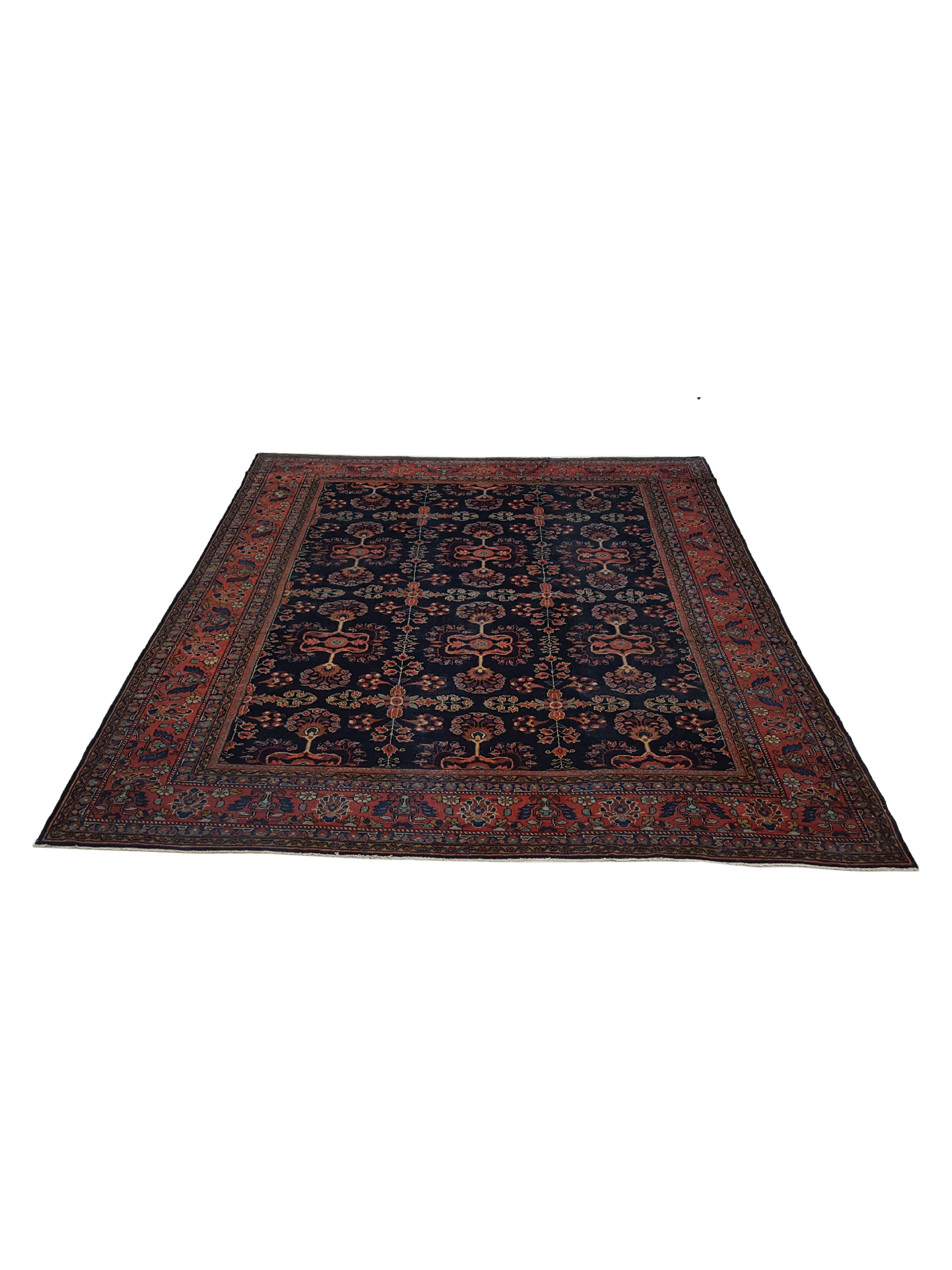 Antique Mahal Indigo 9x12 - Image 2 of 6