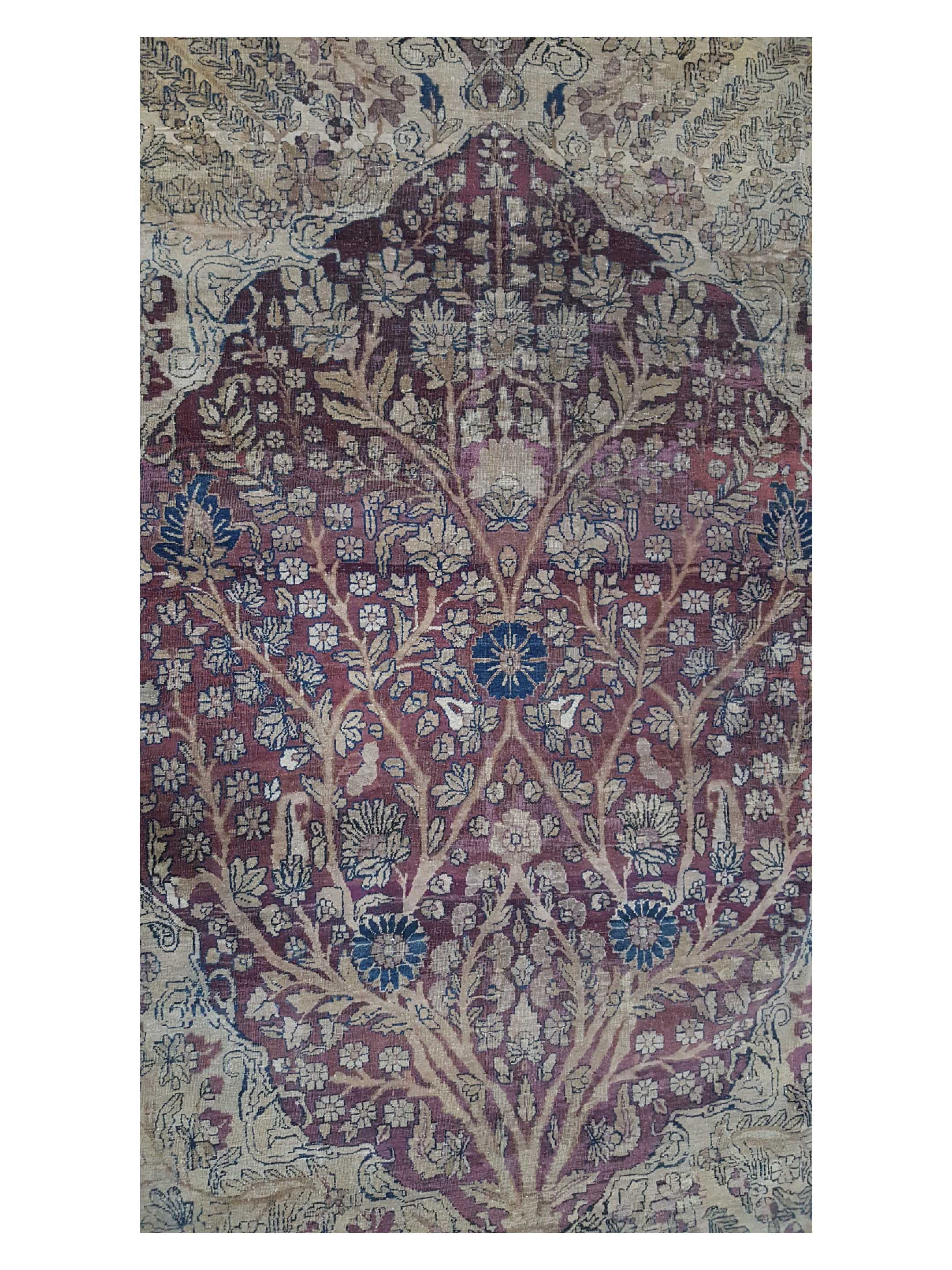 Antique Kermanshah Camel 10x14 - Image 5 of 8