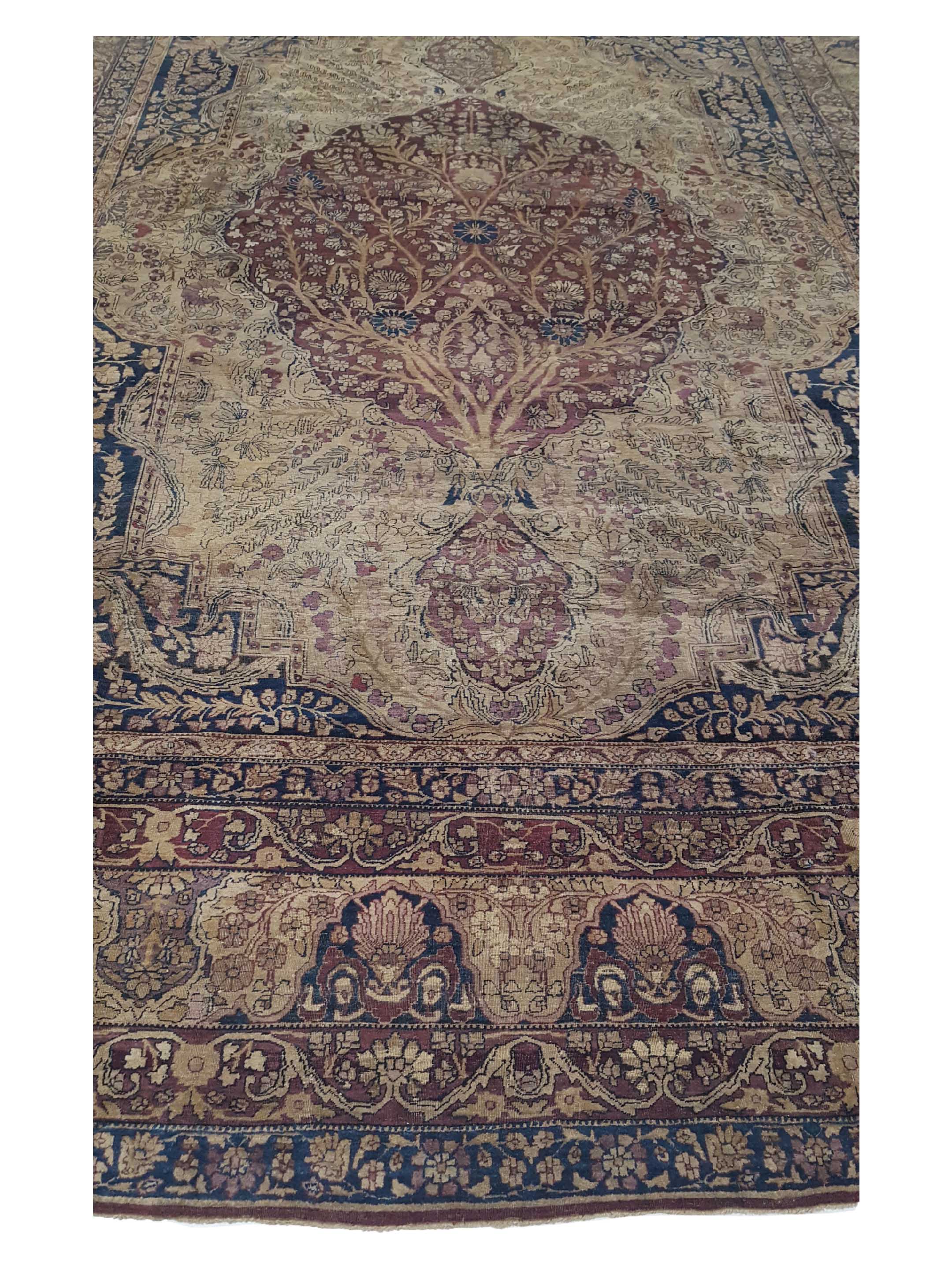 Antique Kermanshah Camel 10x14 - Image 6 of 8