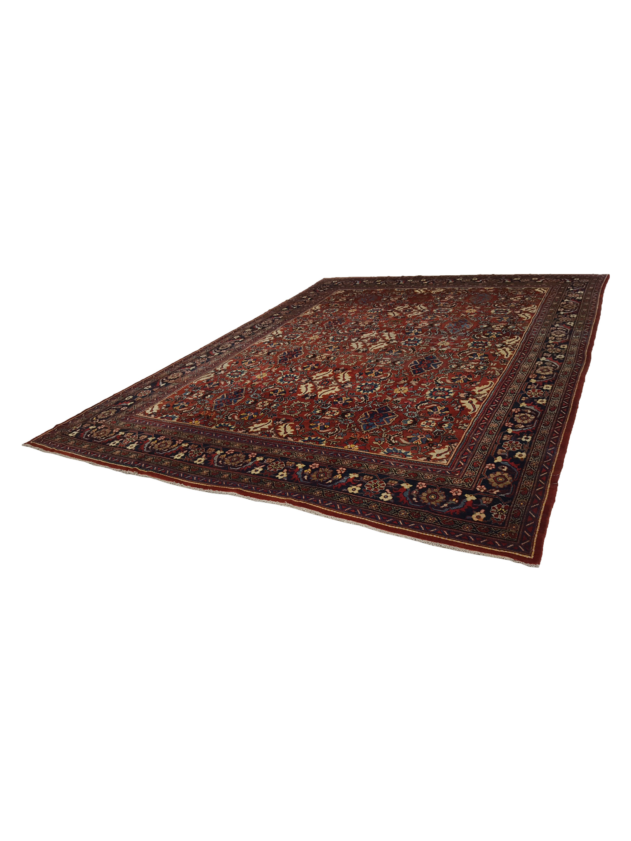 Antique Mahal Rust 10x14 - Image 6 of 6
