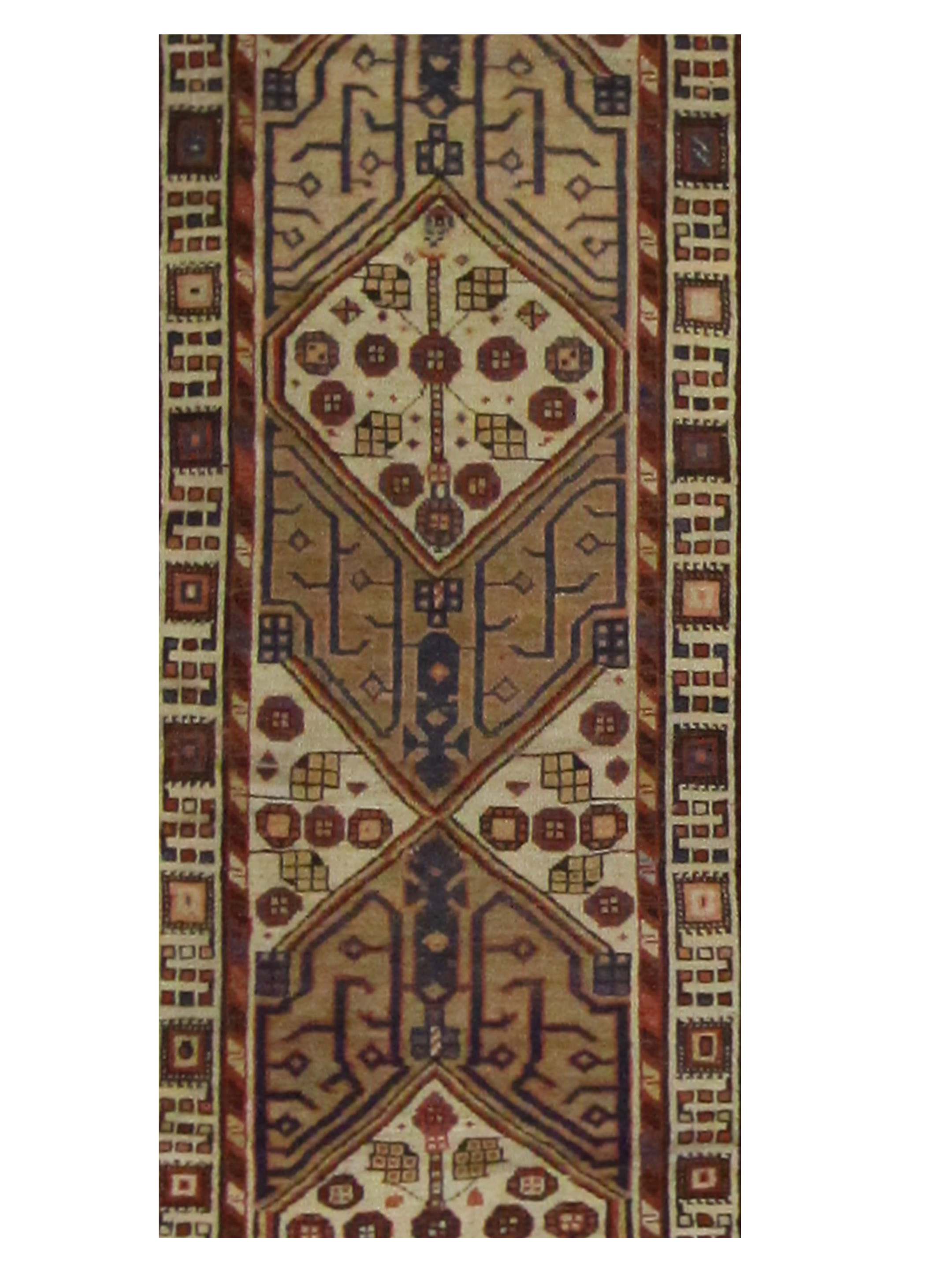 Antique Serab Cream 4x11 - Image 4 of 6