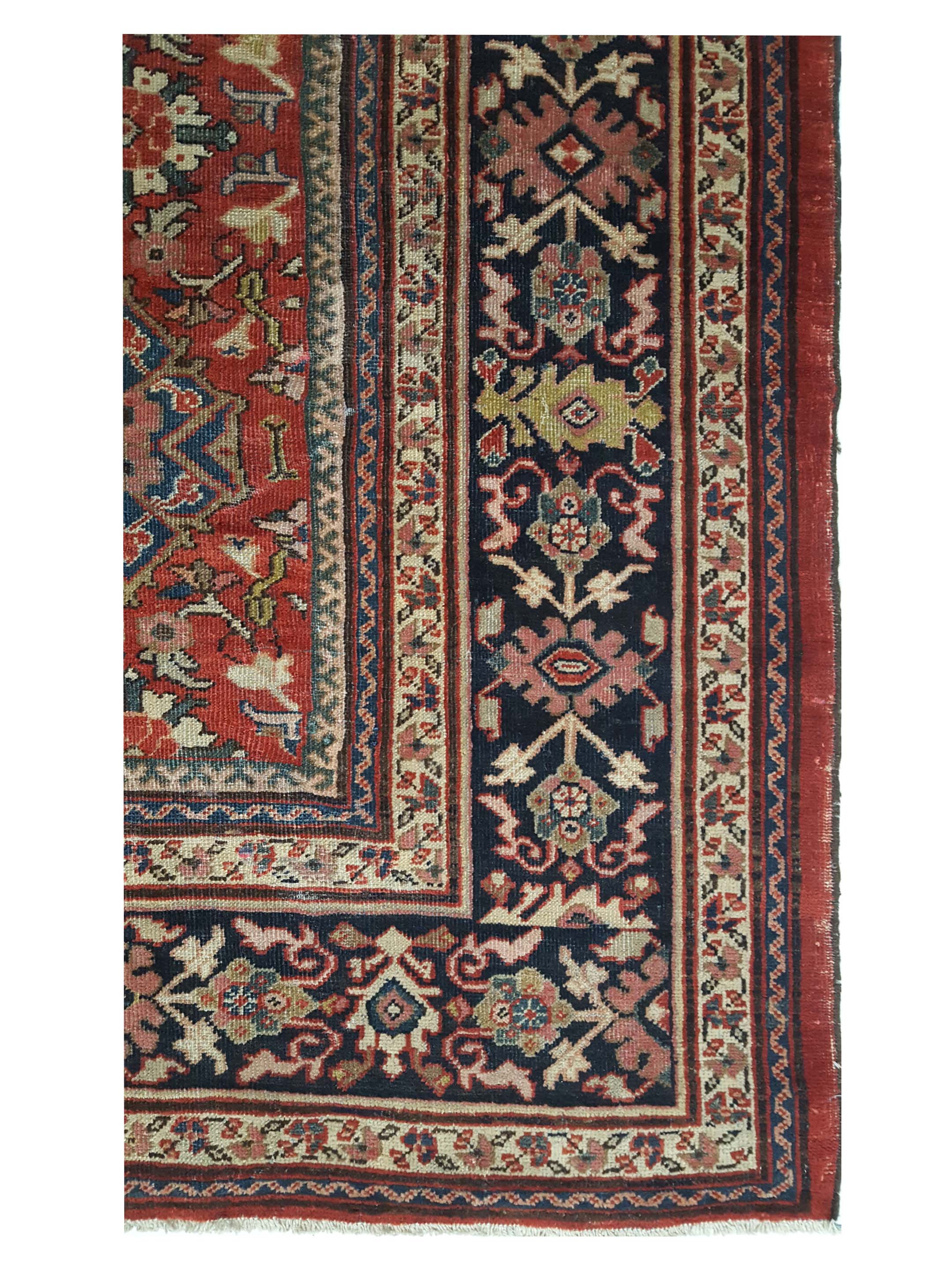 Antique Mahal Rust 10x14 - Image 4 of 7