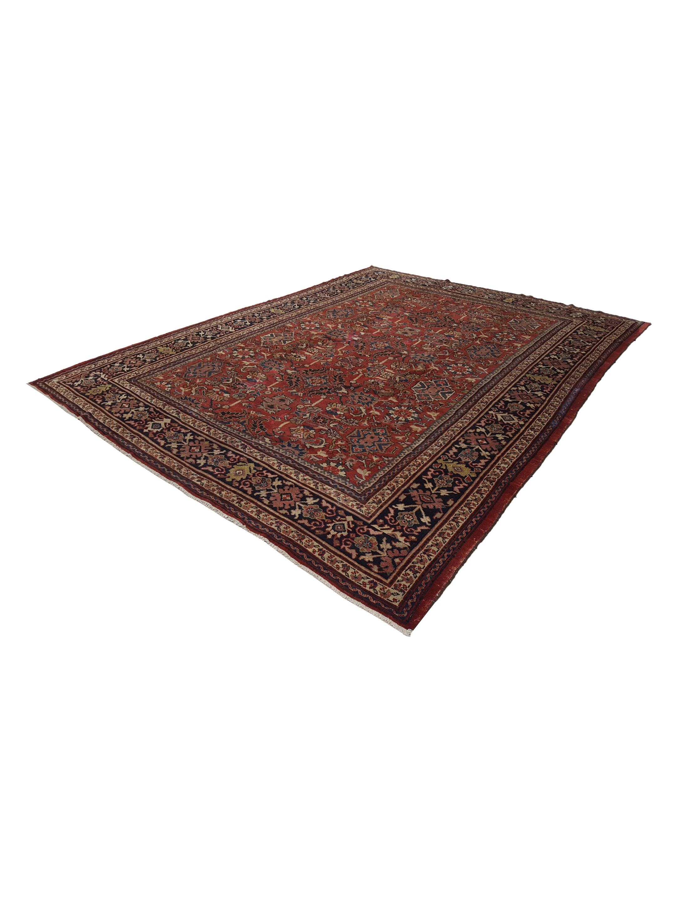 Antique Mahal Rust 10x14 - Image 6 of 7