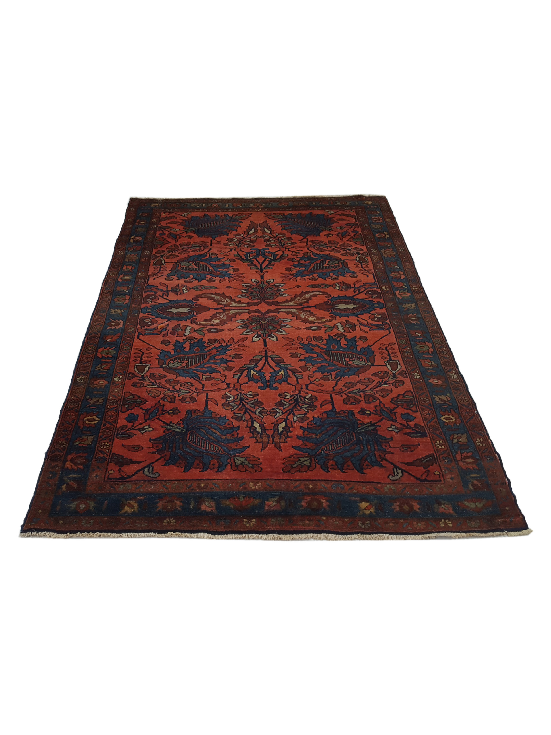 Antique Lilian Rust 4x6 - Image 2 of 6
