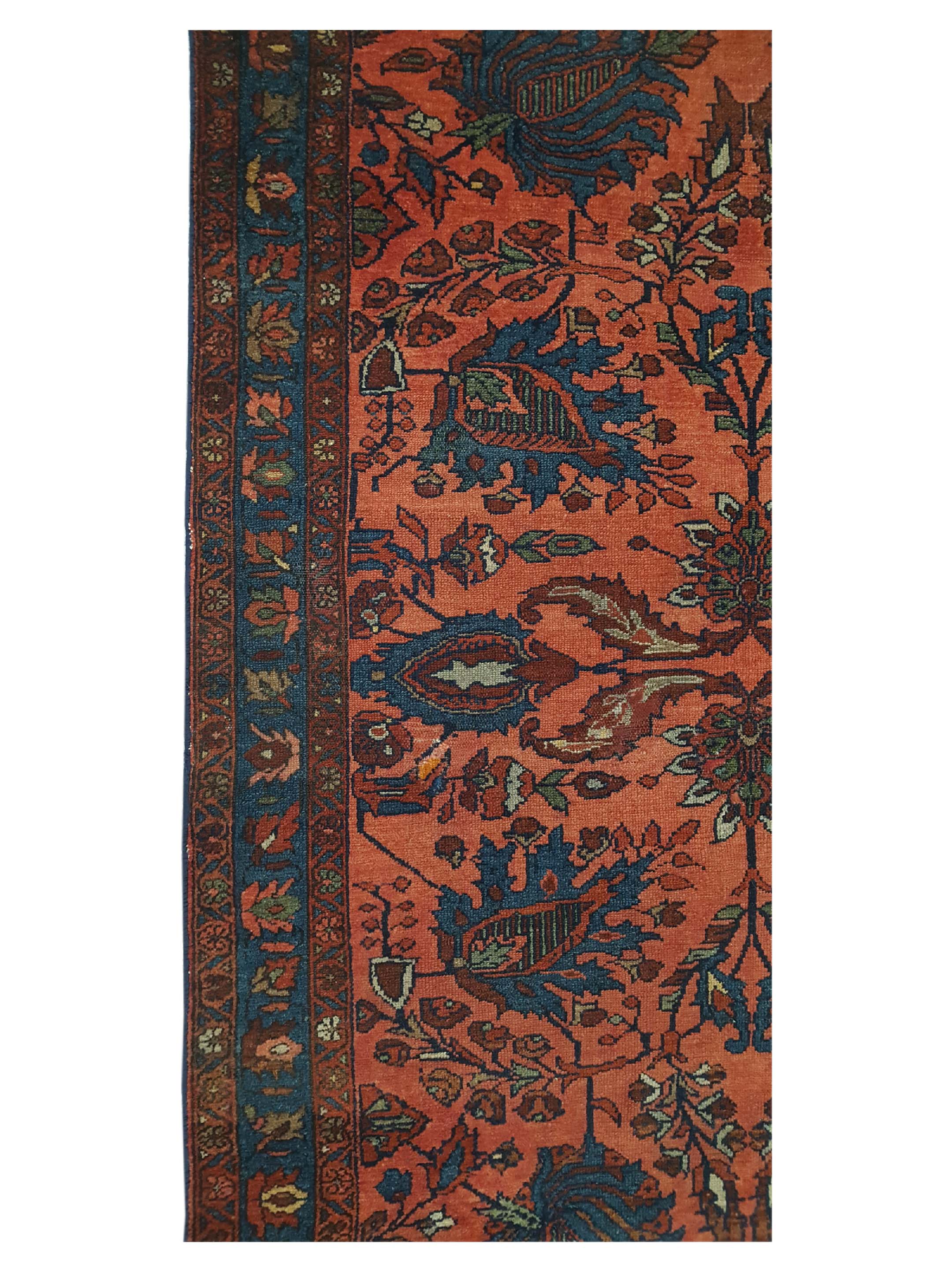 Antique Lilian Rust 4x6 - Image 5 of 6