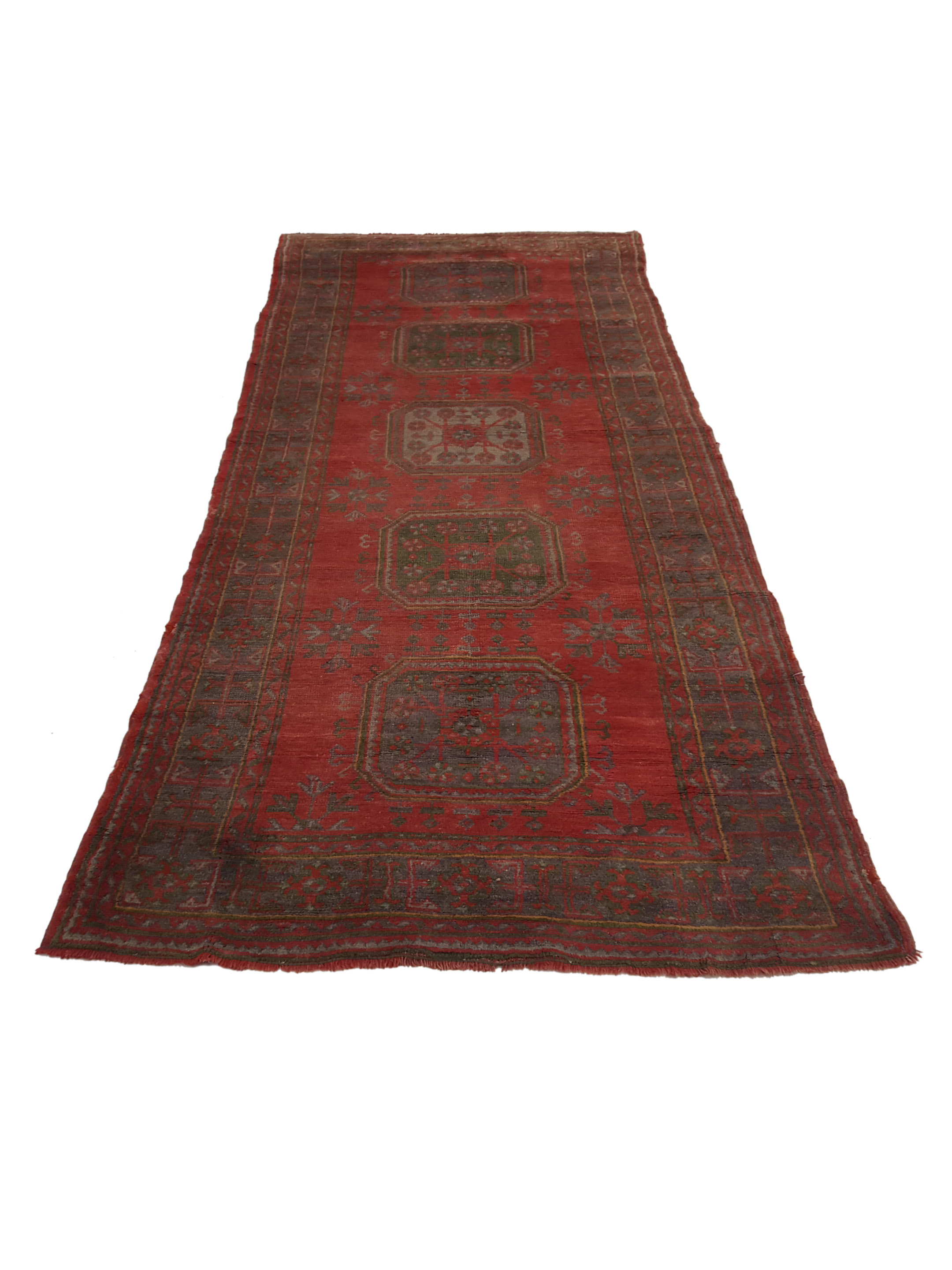 Antique Ushak Rust 5x11 - Image 2 of 6