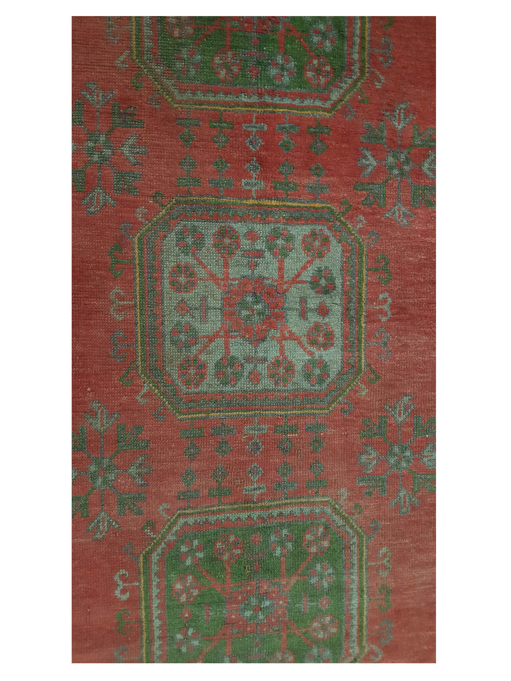 Antique Ushak Rust 5x11 - Image 5 of 6