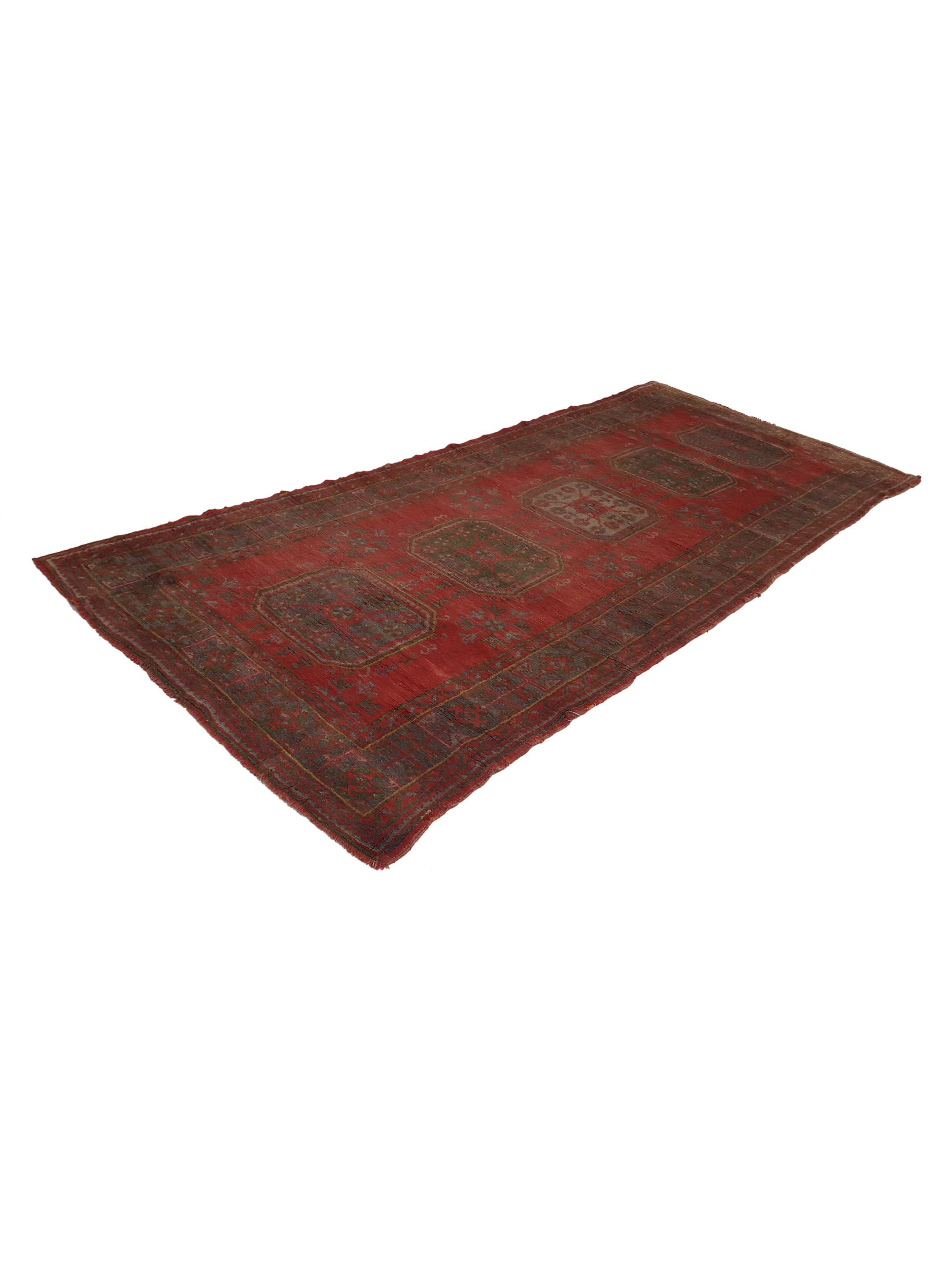 Antique Ushak Rust 5x11 - Image 6 of 6