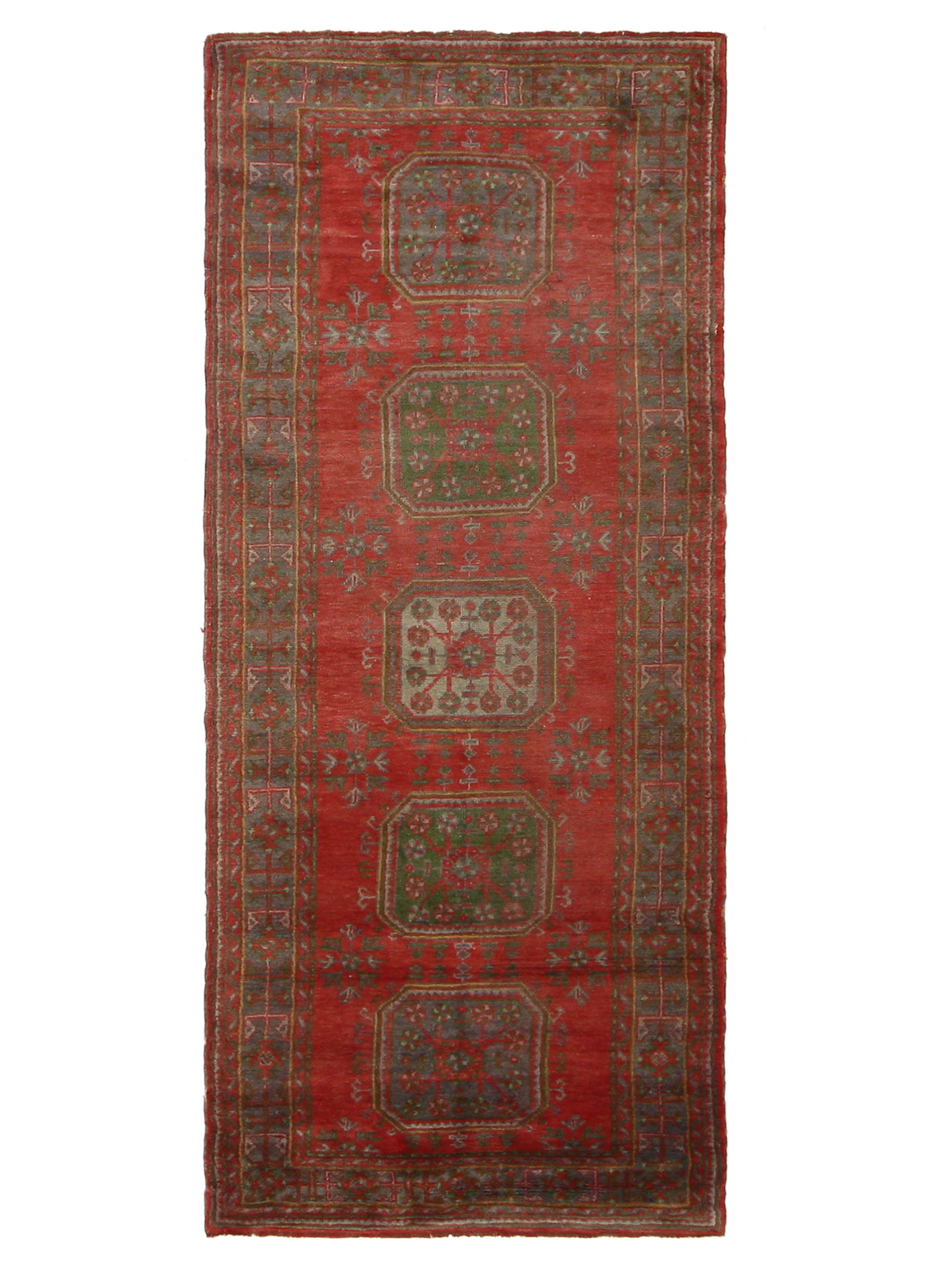 Antique Ushak Rust 5x11