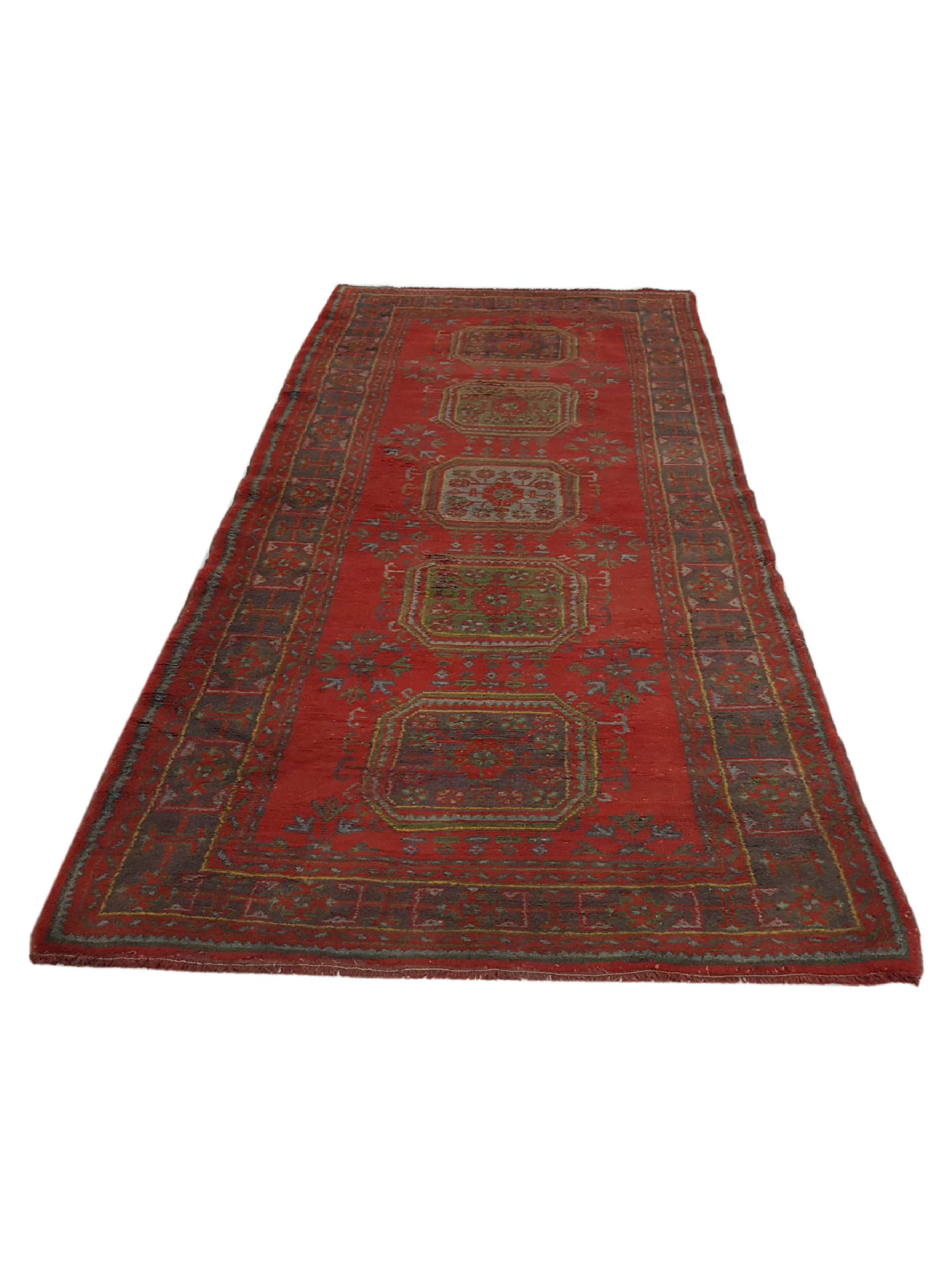 Antique Ushak Rust 5x11 - Image 2 of 6