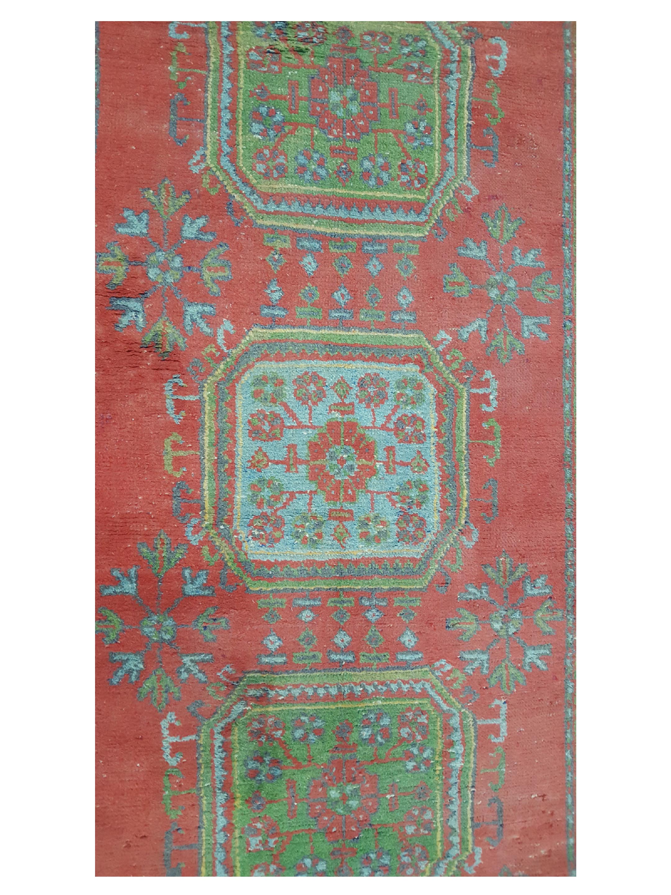 Antique Ushak Rust 5x11 - Image 5 of 6