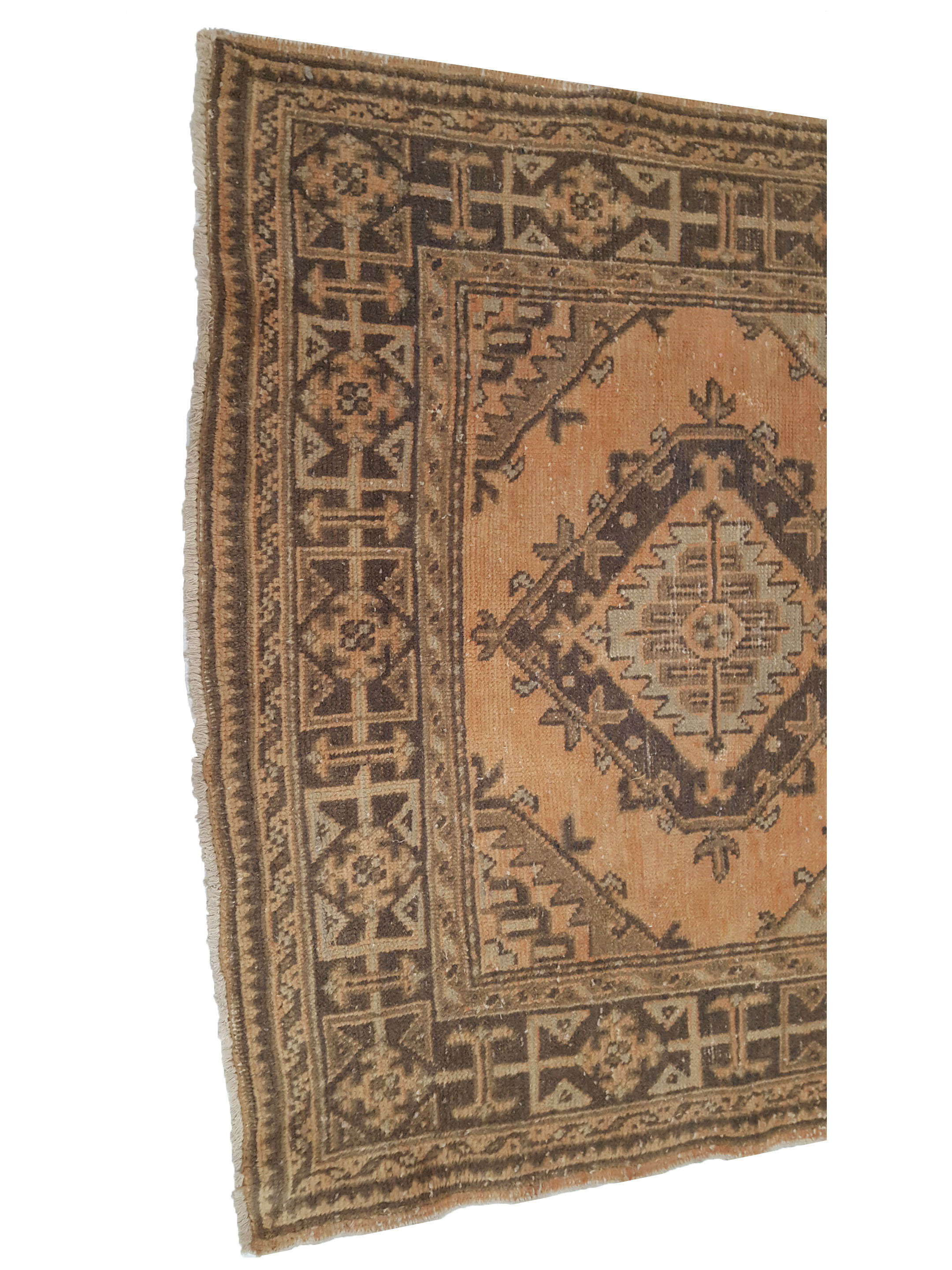 Antique Ushak Khaki 5x12 - Image 3 of 6