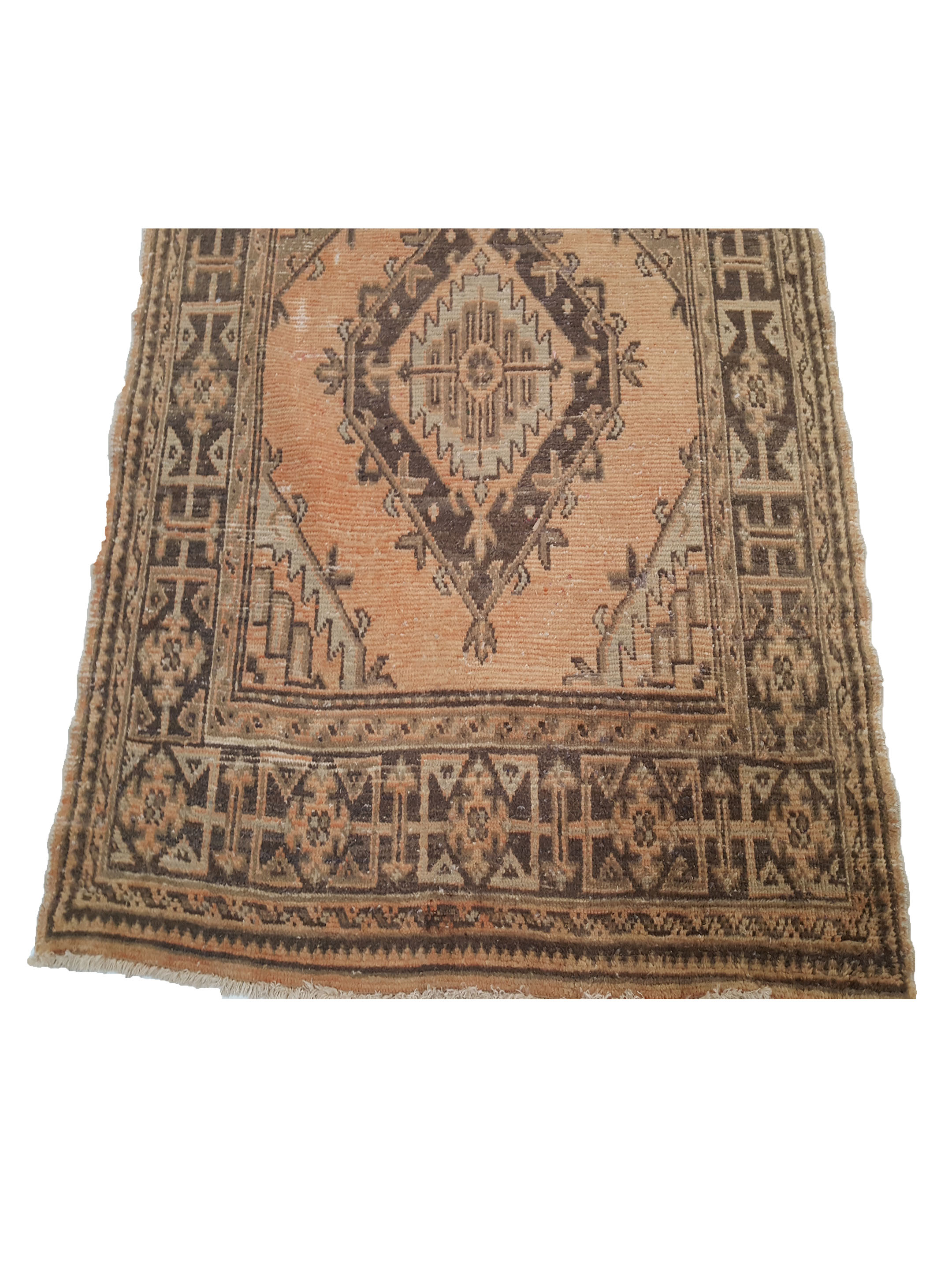 Antique Ushak Khaki 5x12 - Image 5 of 6