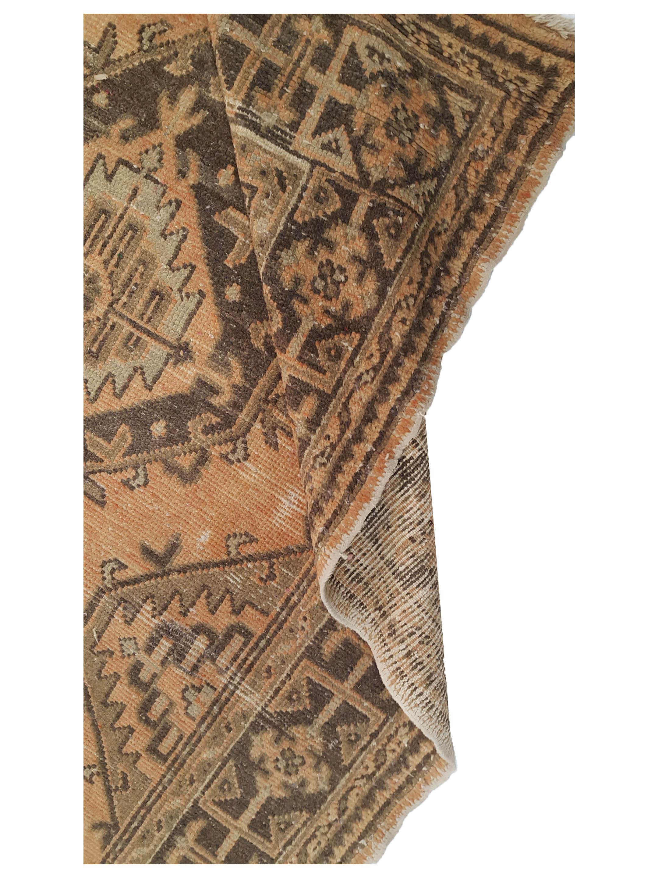 Antique Ushak Khaki 5x12 - Image 6 of 6