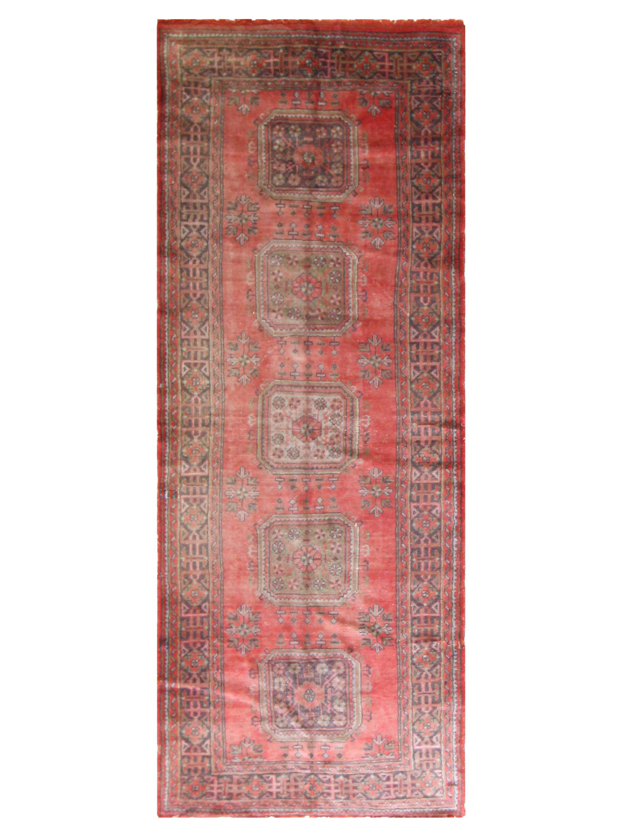 Antique Ushak Rust 5x12