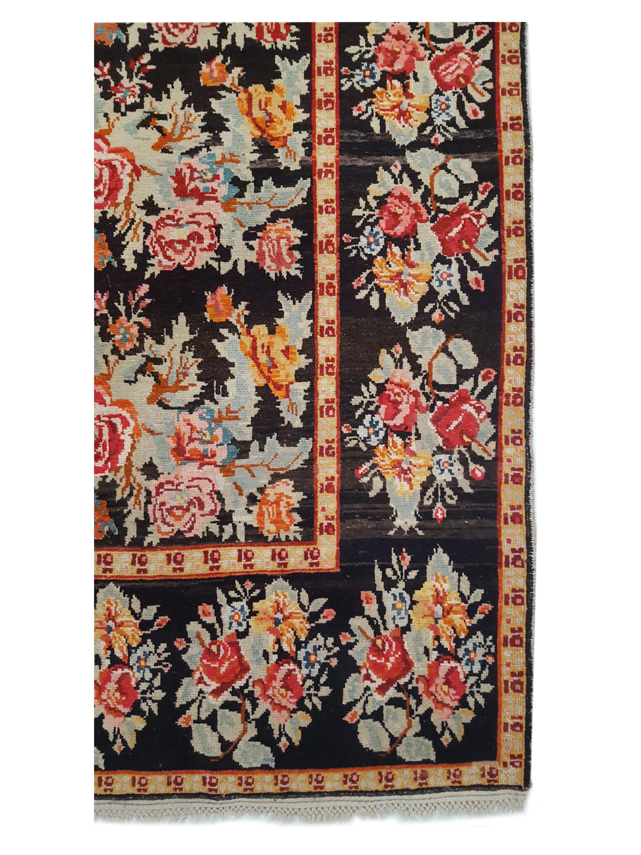 Antique Karabagh Black 4x6 - Image 4 of 6