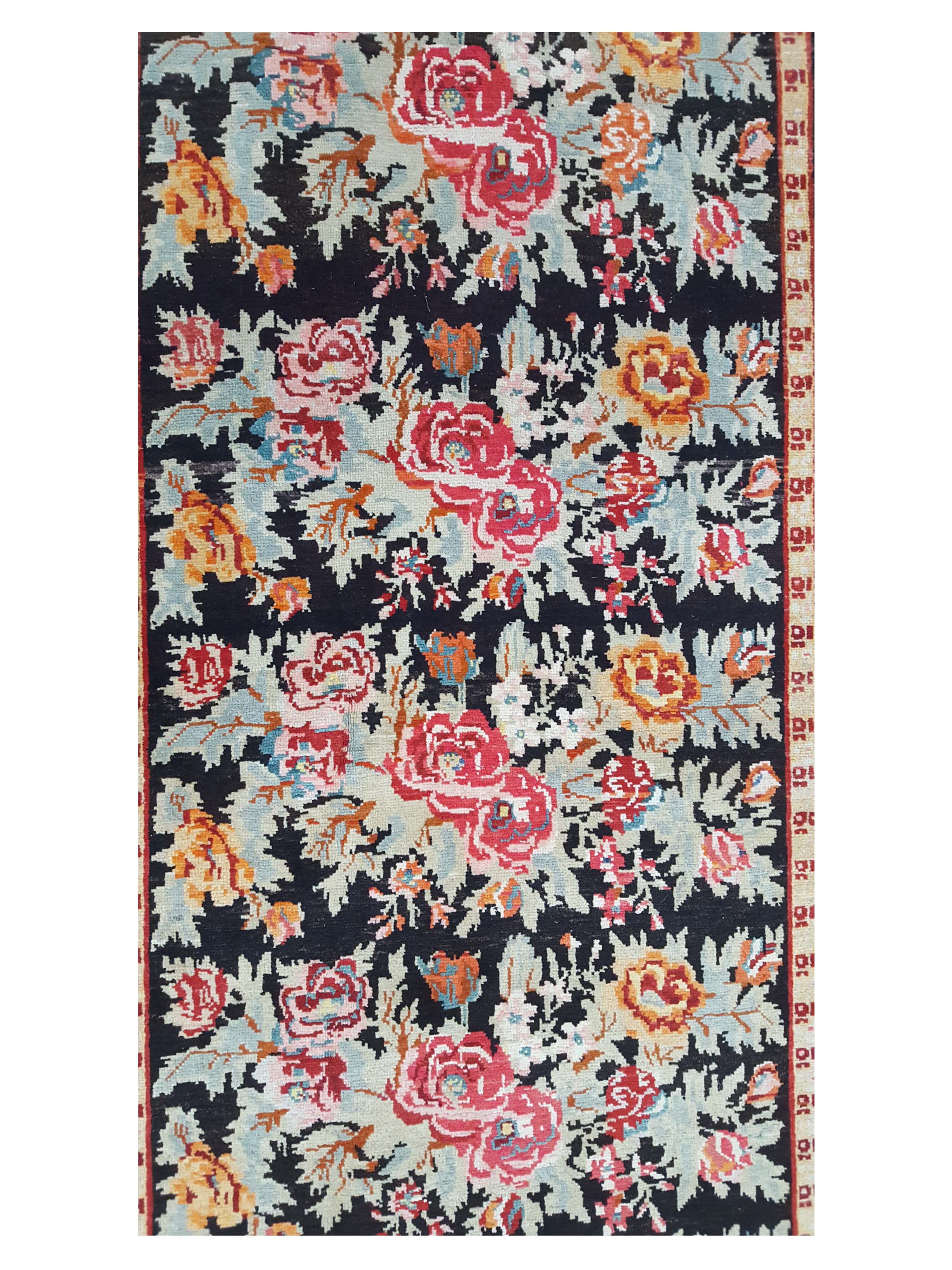 Antique Karabagh Black 4x6 - Image 5 of 6