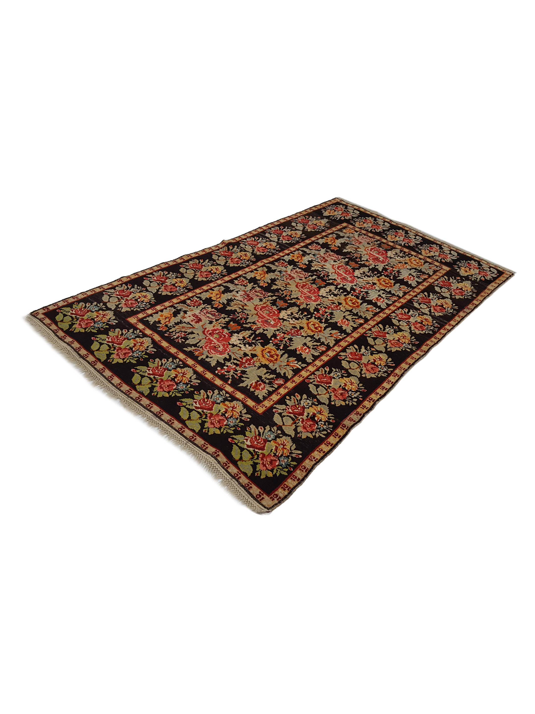 Antique Karabagh Black 4x6 - Image 6 of 6