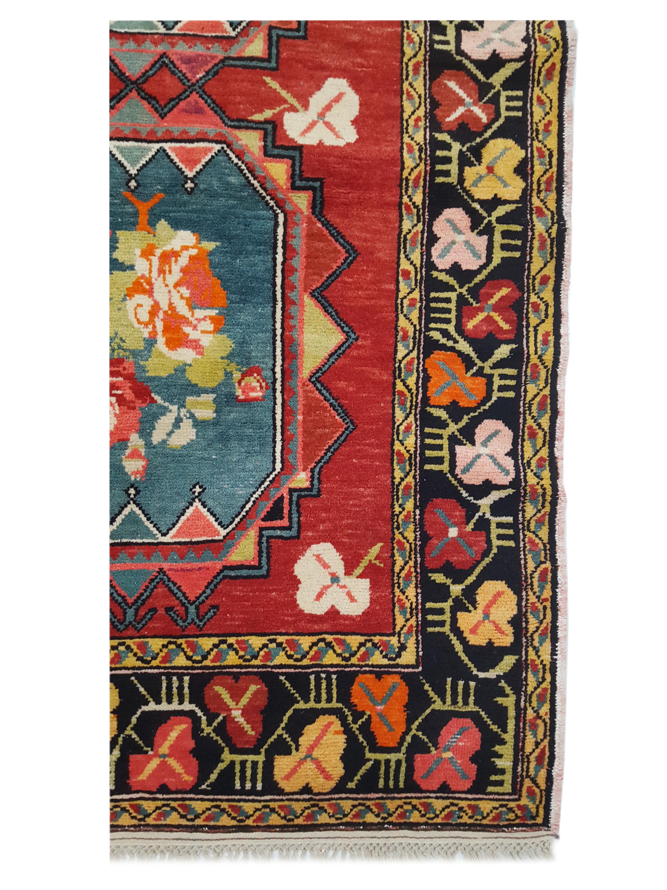 Antique Karabagh Rust 5x9 - Image 4 of 6