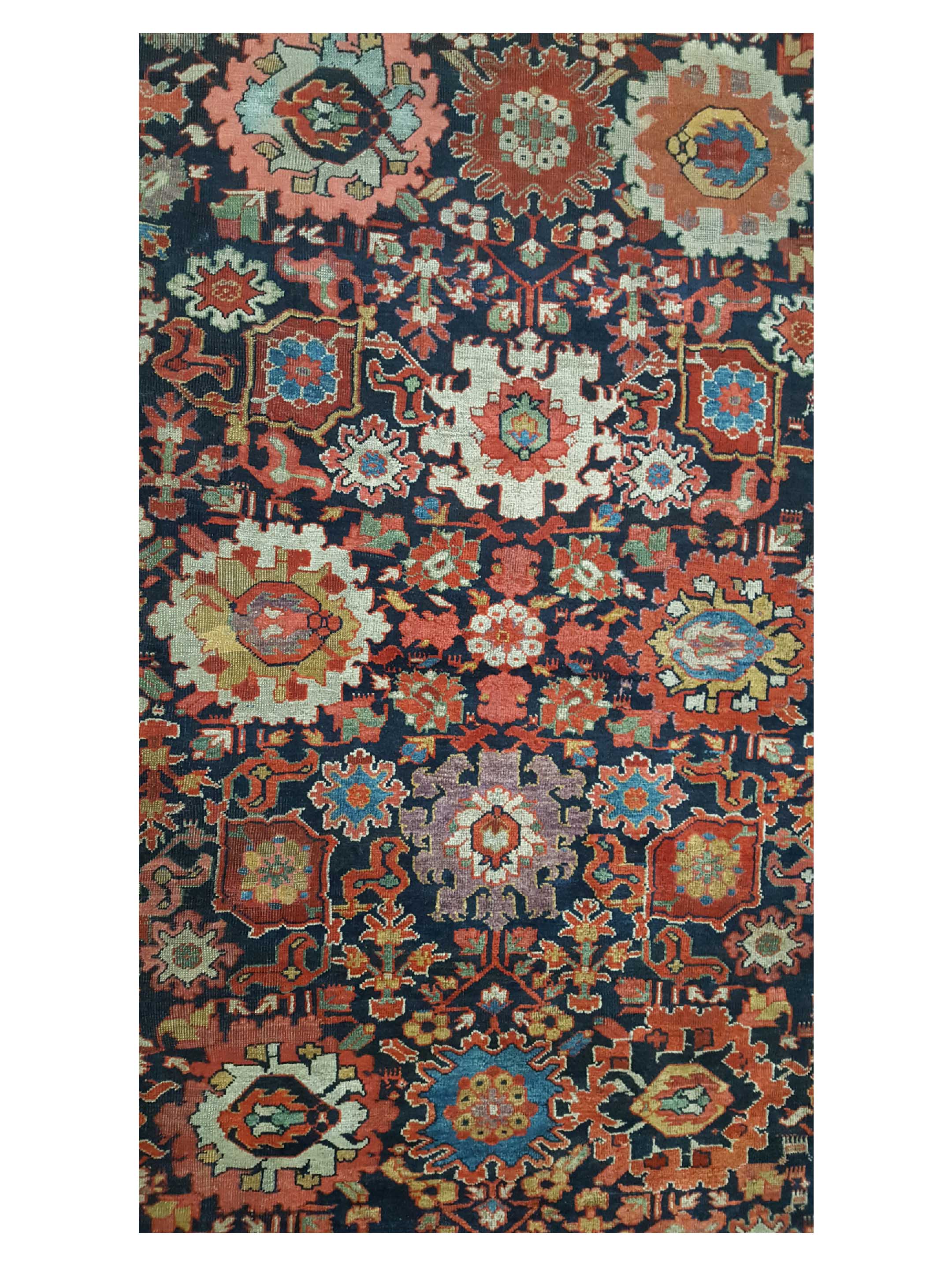 Antique Sultanabad Indigo 14x20 - Image 6 of 8