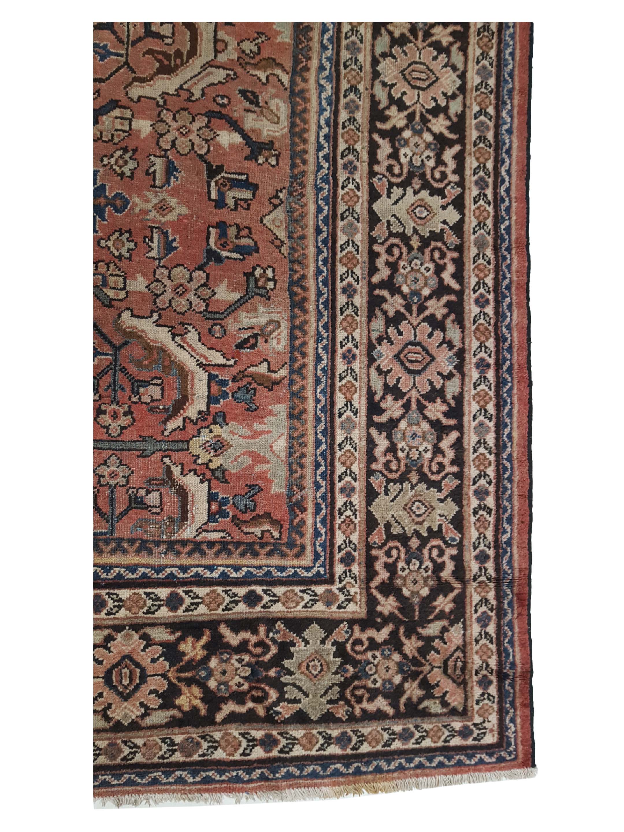 Antique Mahal Coral 10x14 - Image 4 of 6