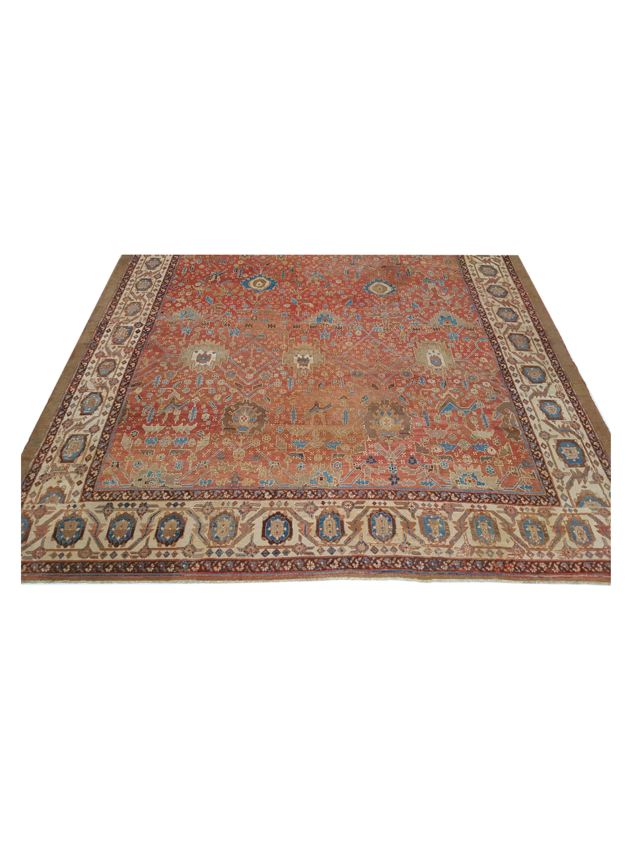 Antique Bakhsheyesh Rust 14x18 - Image 2 of 7