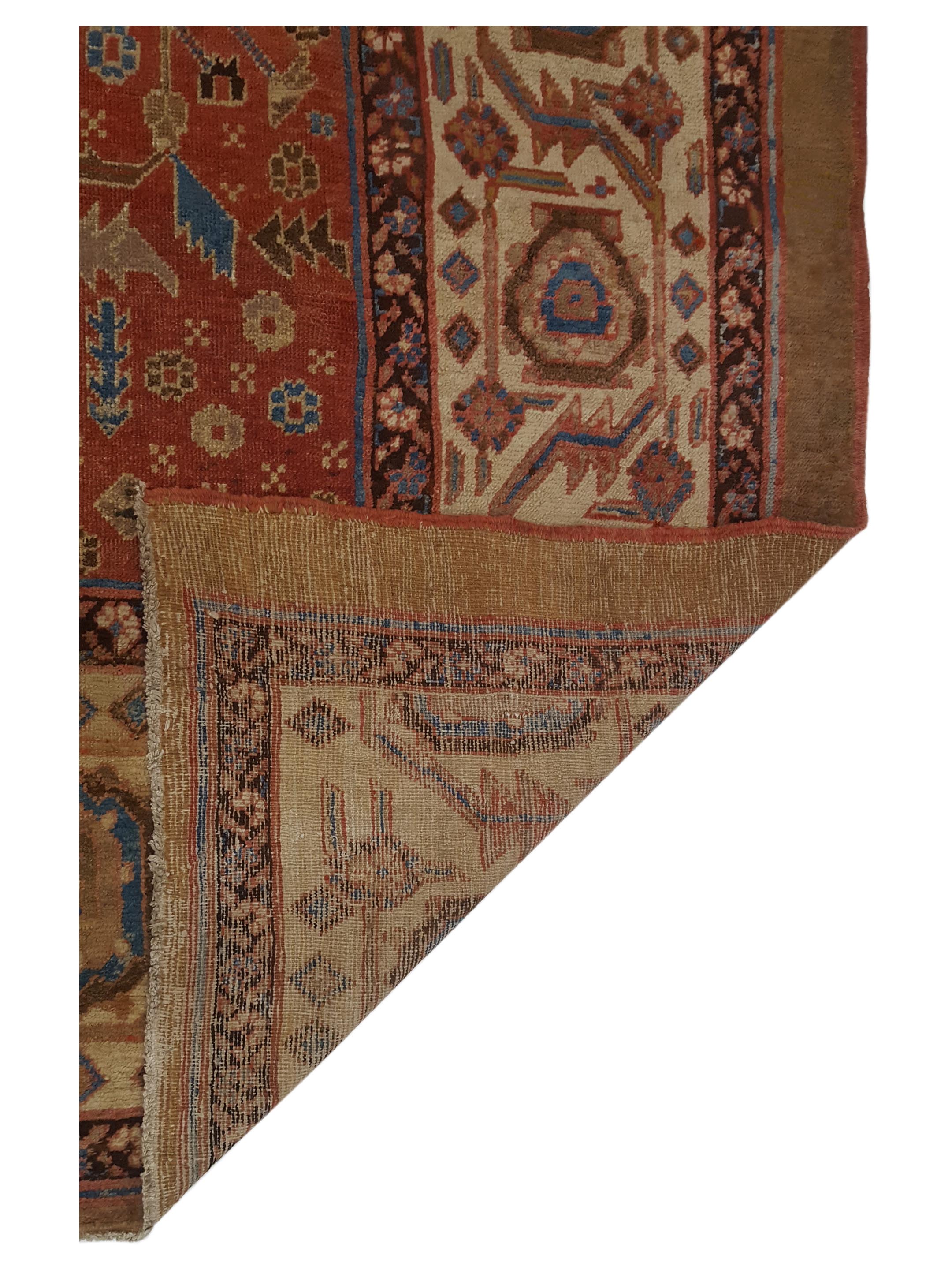 Antique Bakhsheyesh Rust 14x18 - Image 3 of 7