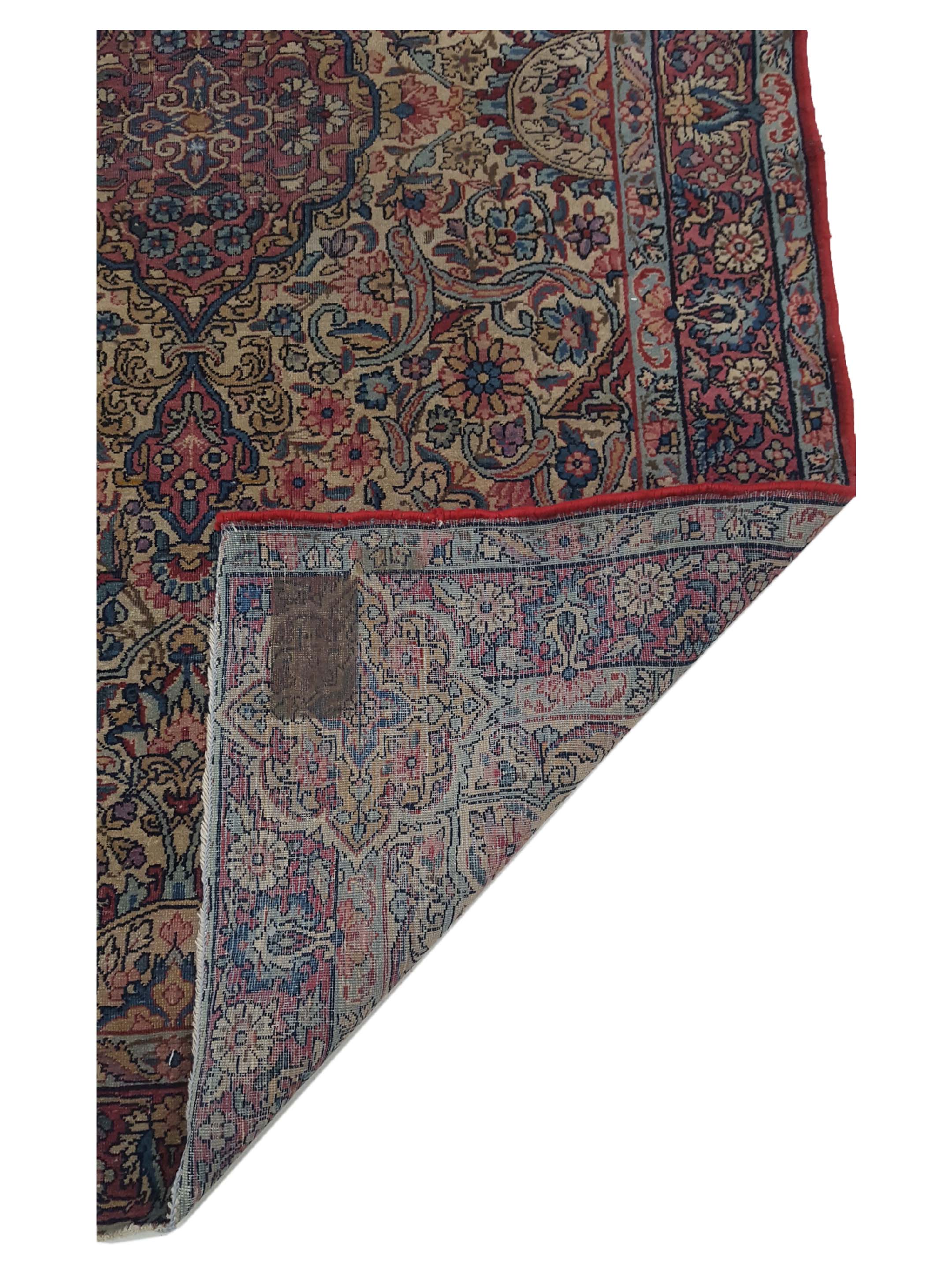 Antique Kerman Ivory 4x7 - Image 3 of 6