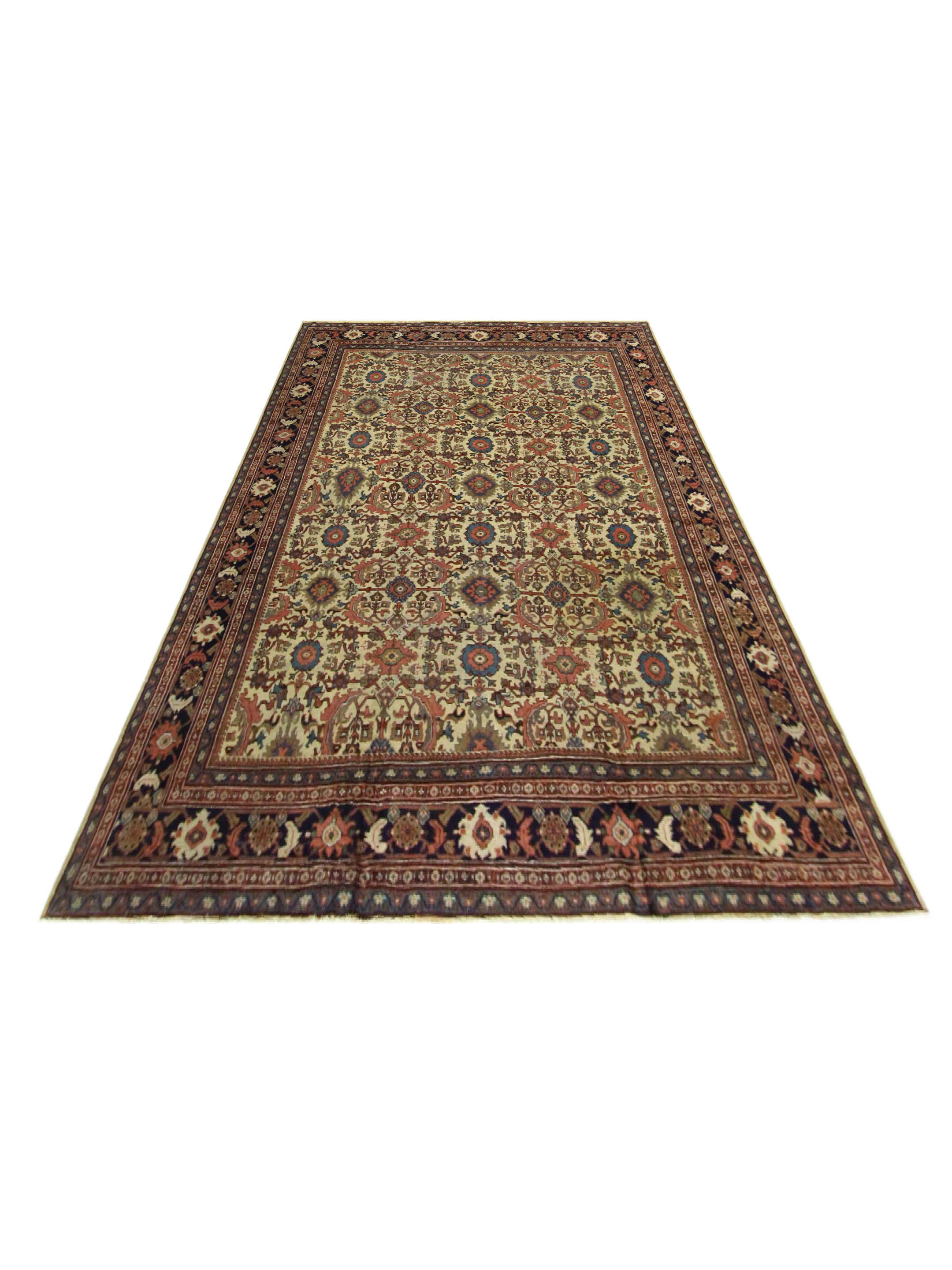 Antique Sultanabad Ivory 12x12 - Image 2 of 5