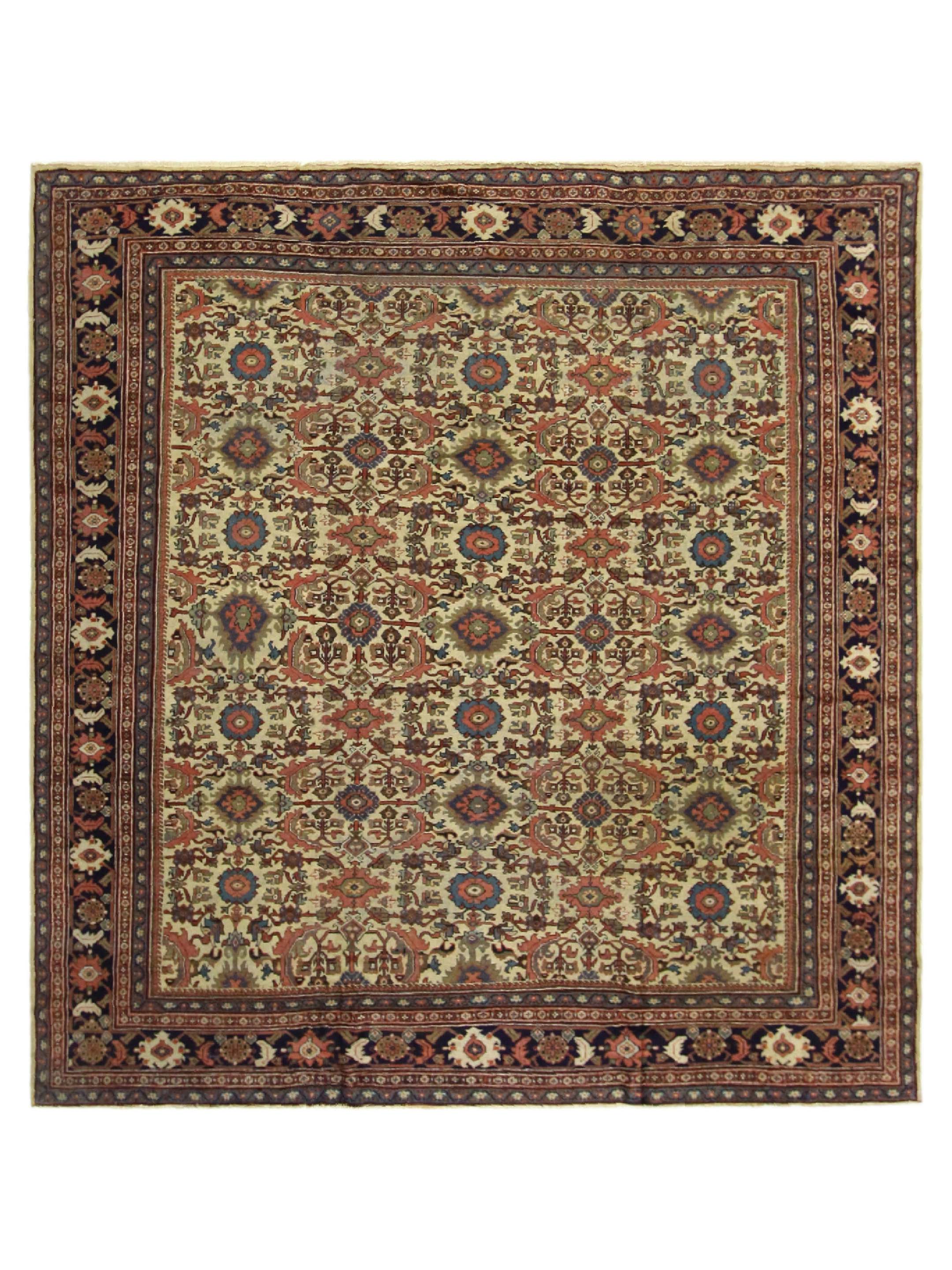 Antique Sultanabad Ivory 12x12