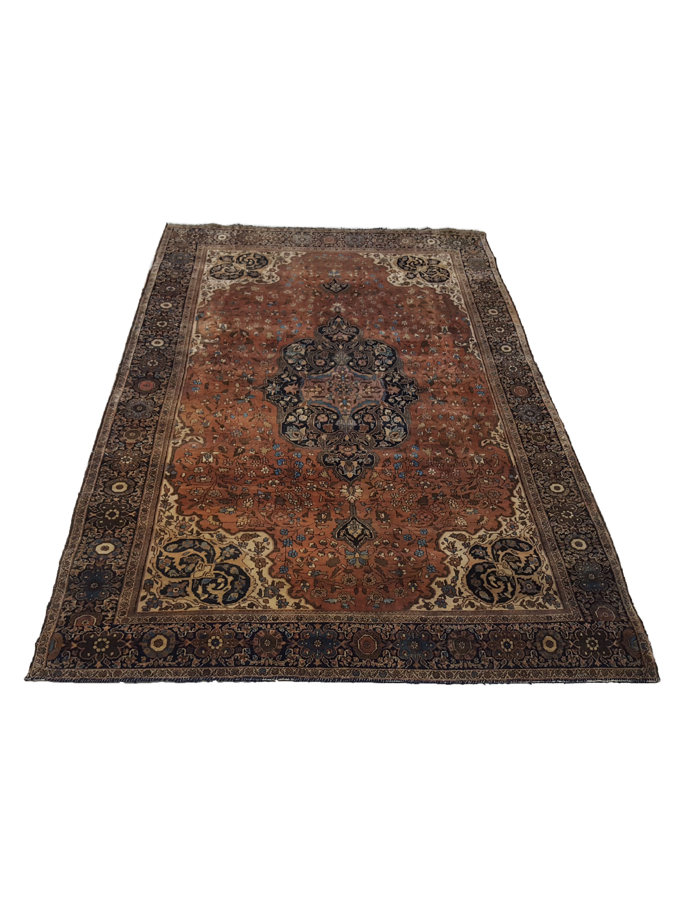 Antique Sarouk Sienna 5x7 - Image 2 of 6