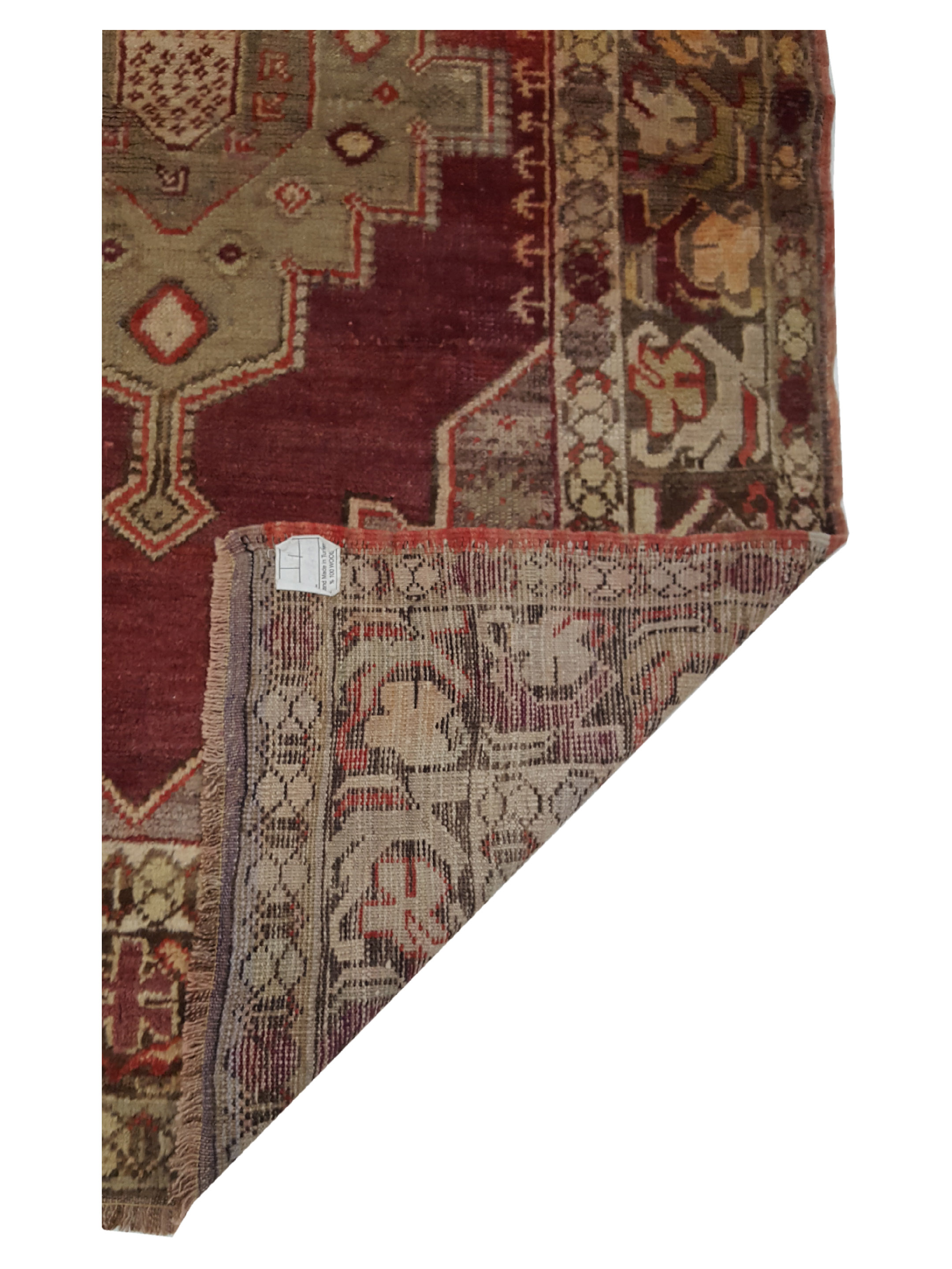 Antique Anatolia Rust 4x6 - Image 3 of 6