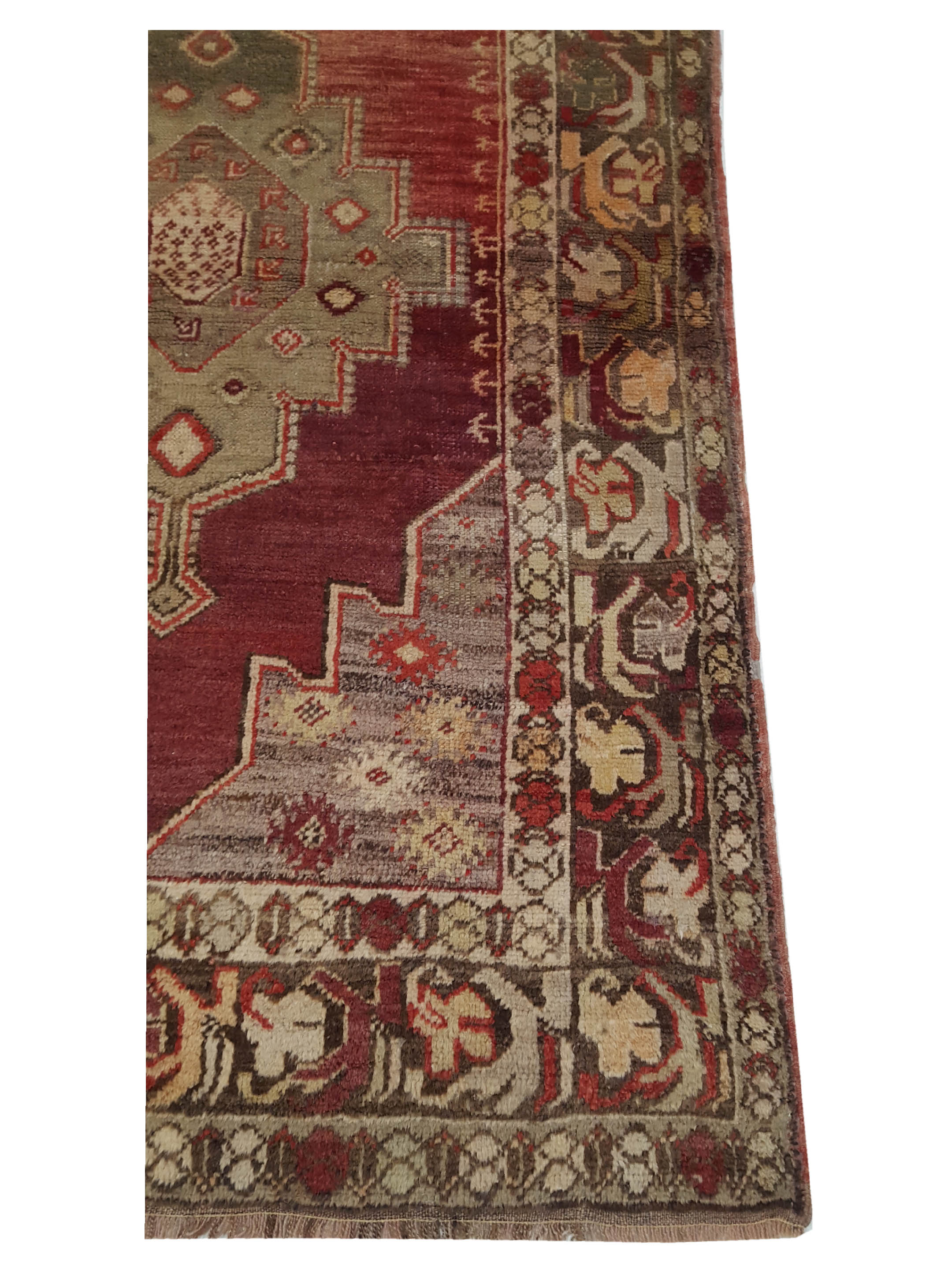 Antique Anatolia Rust 4x6 - Image 4 of 6