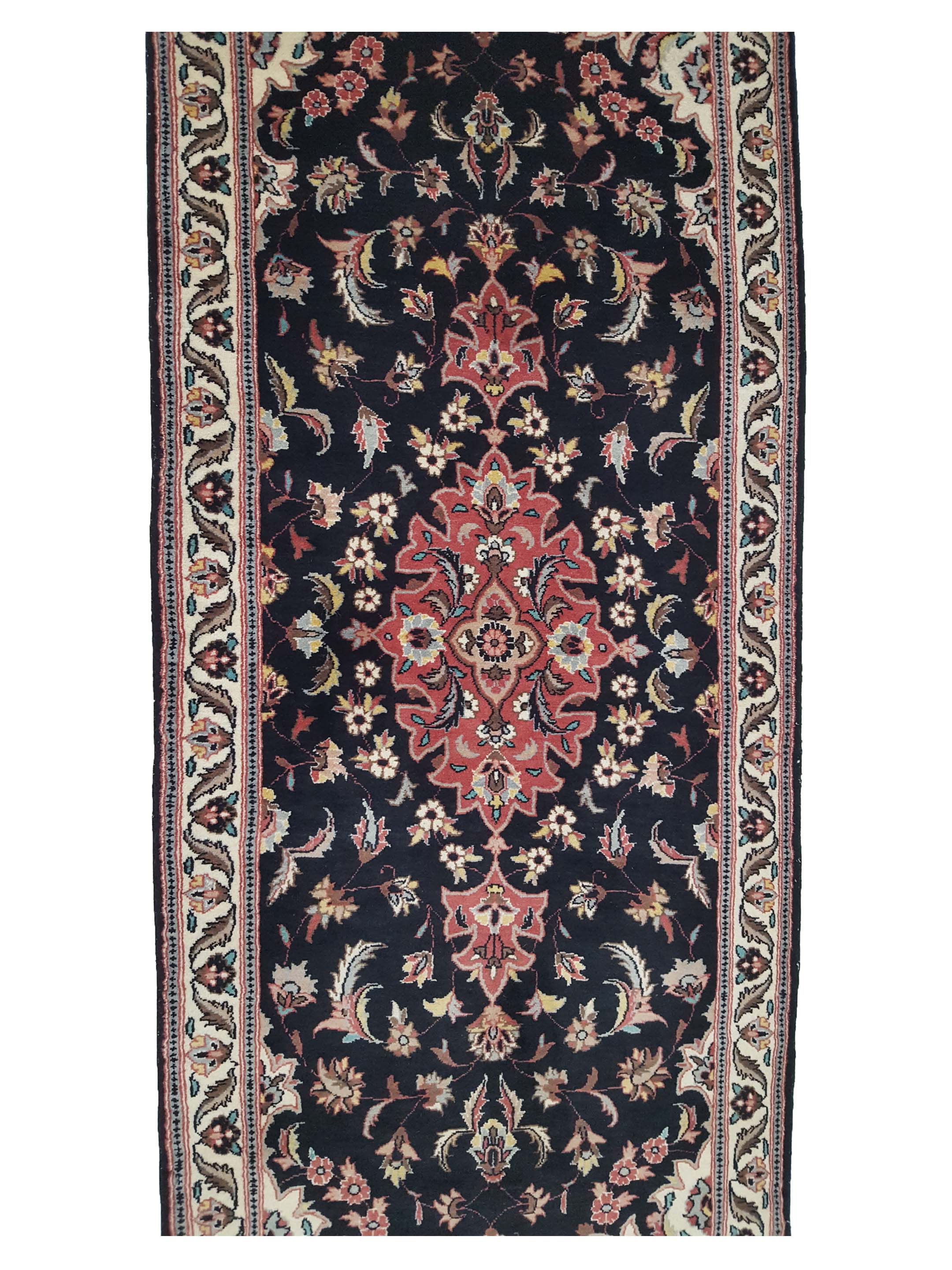 Classic Hand Knotted Black 3x8 - Image 5 of 6