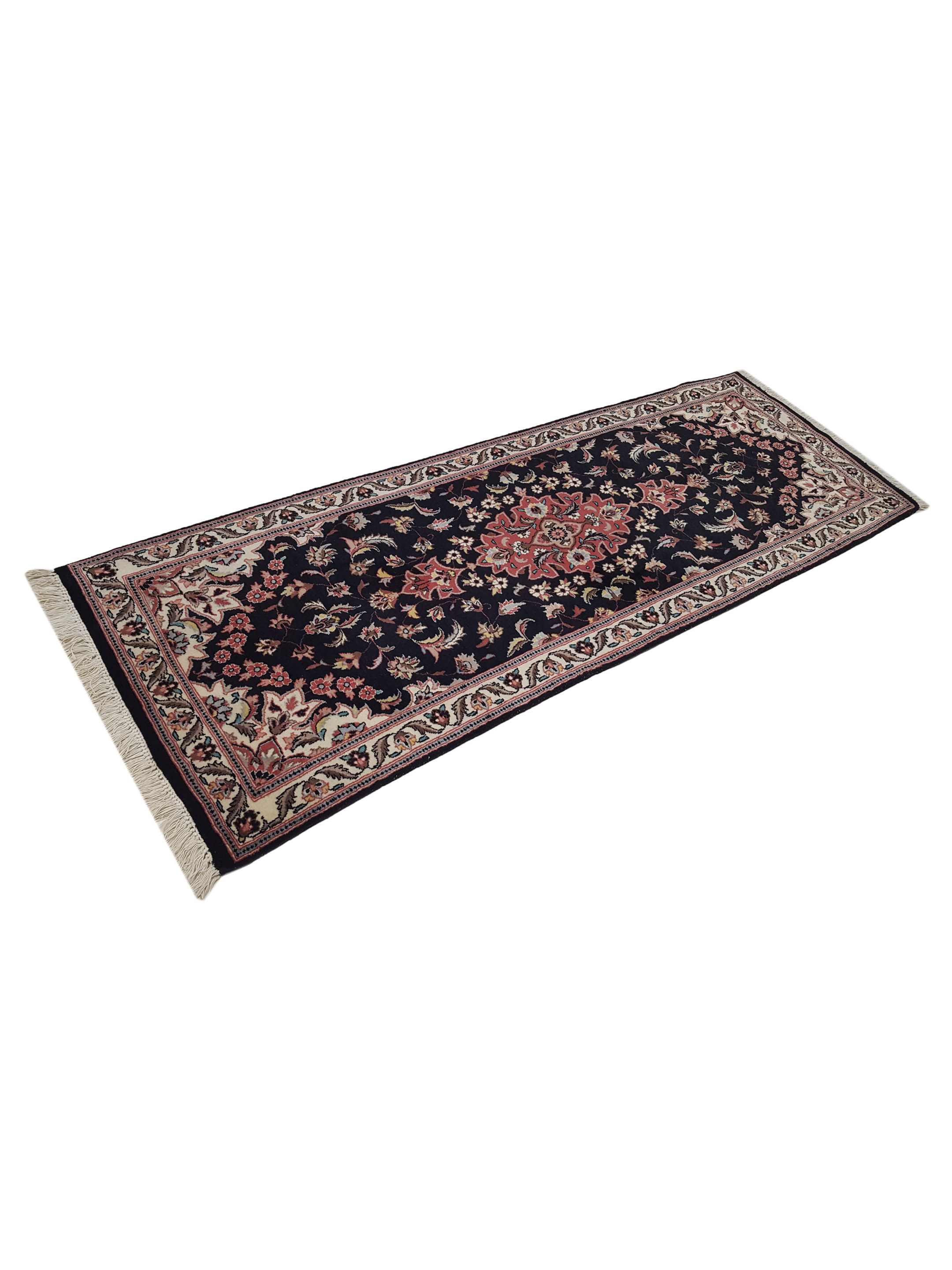 Classic Hand Knotted Black 3x8 - Image 6 of 6