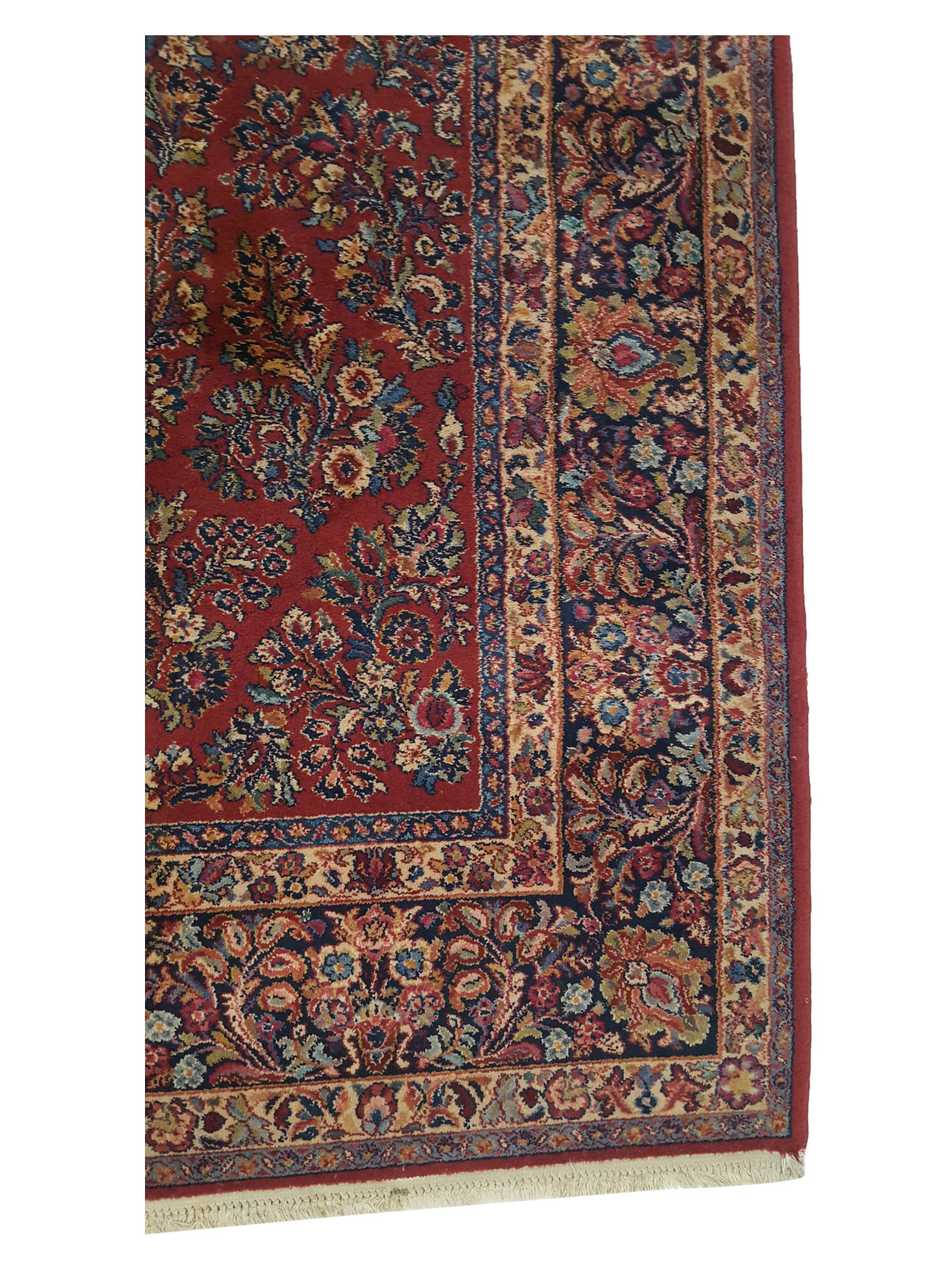 Karestan Hand Knotted Red 9x18 - Image 4 of 6