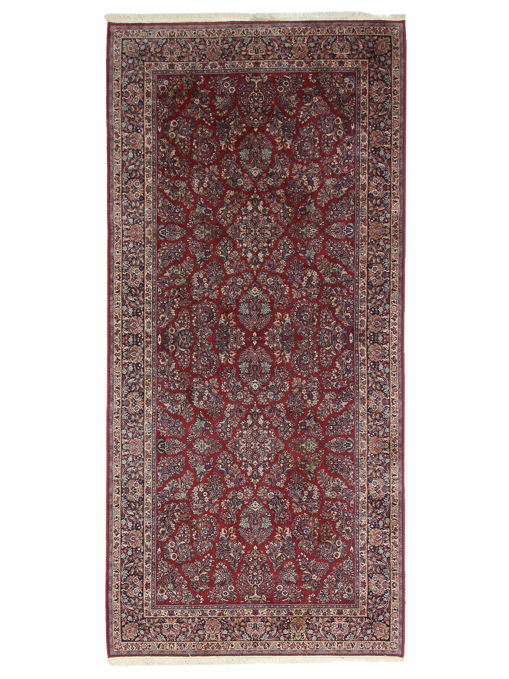Karestan Hand Knotted Red 9x18