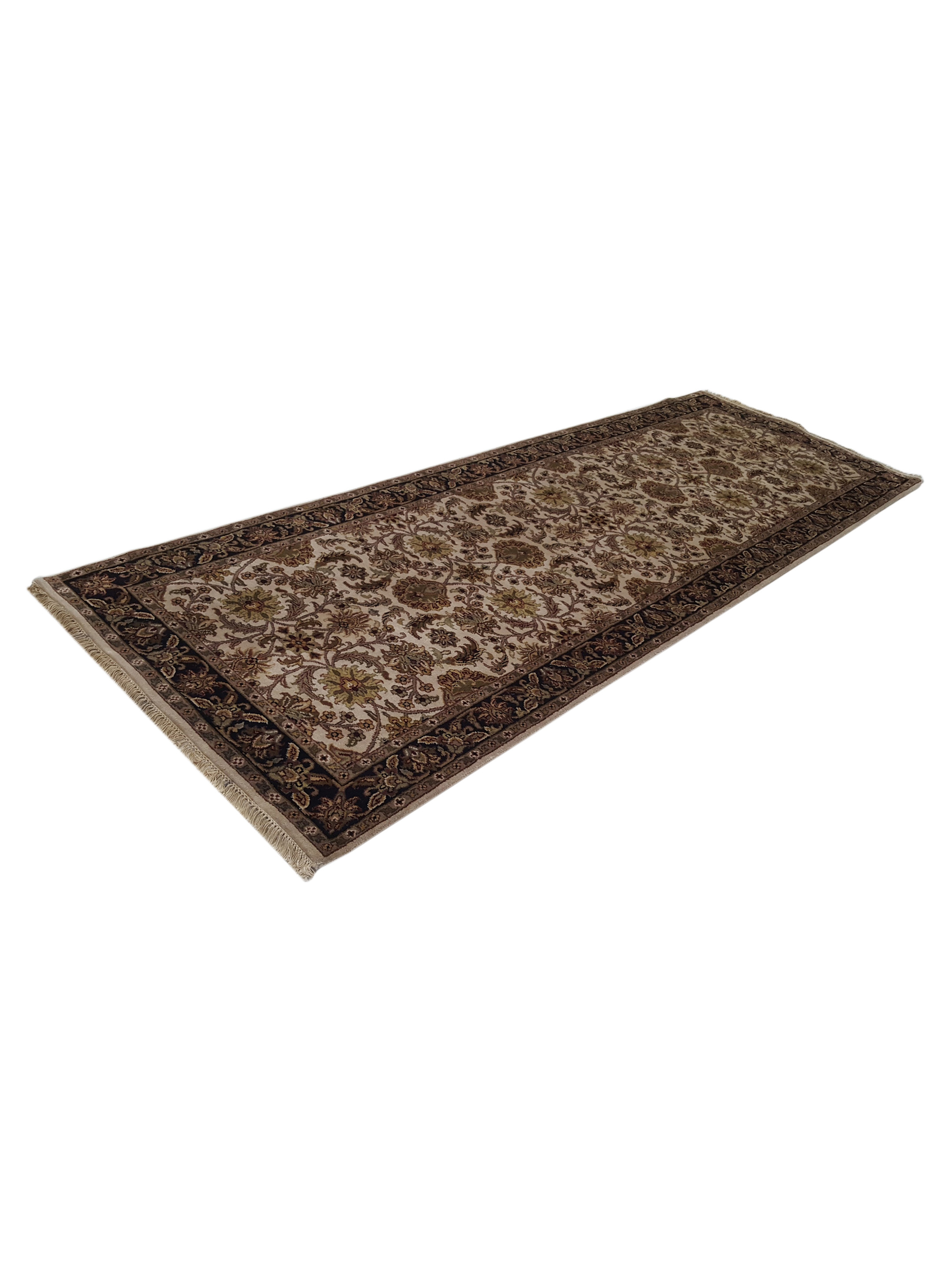 Royal Hand Knotted Ivory 4x12 - Image 6 of 6