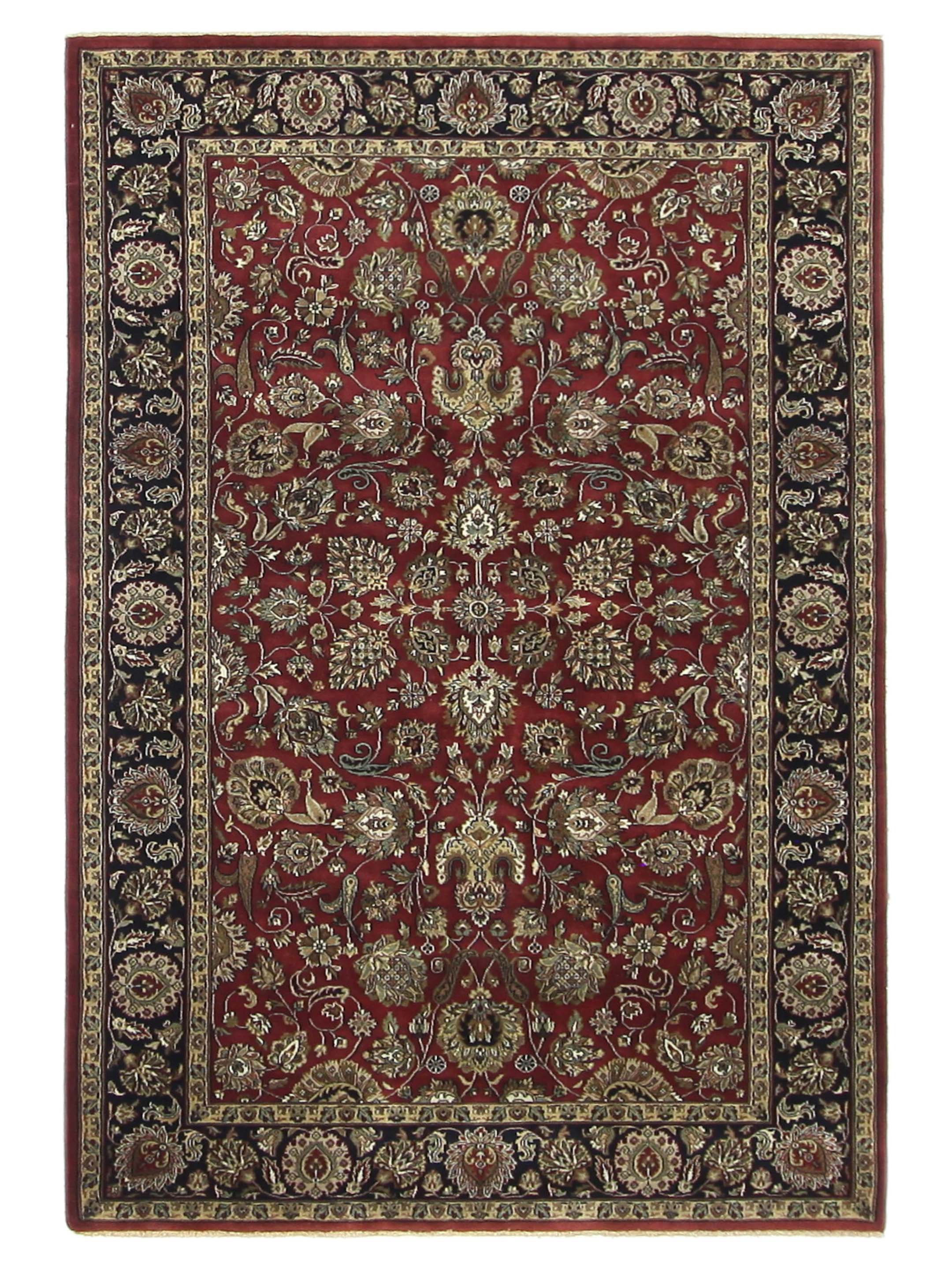 Serene Hand Knotted Red 6x9