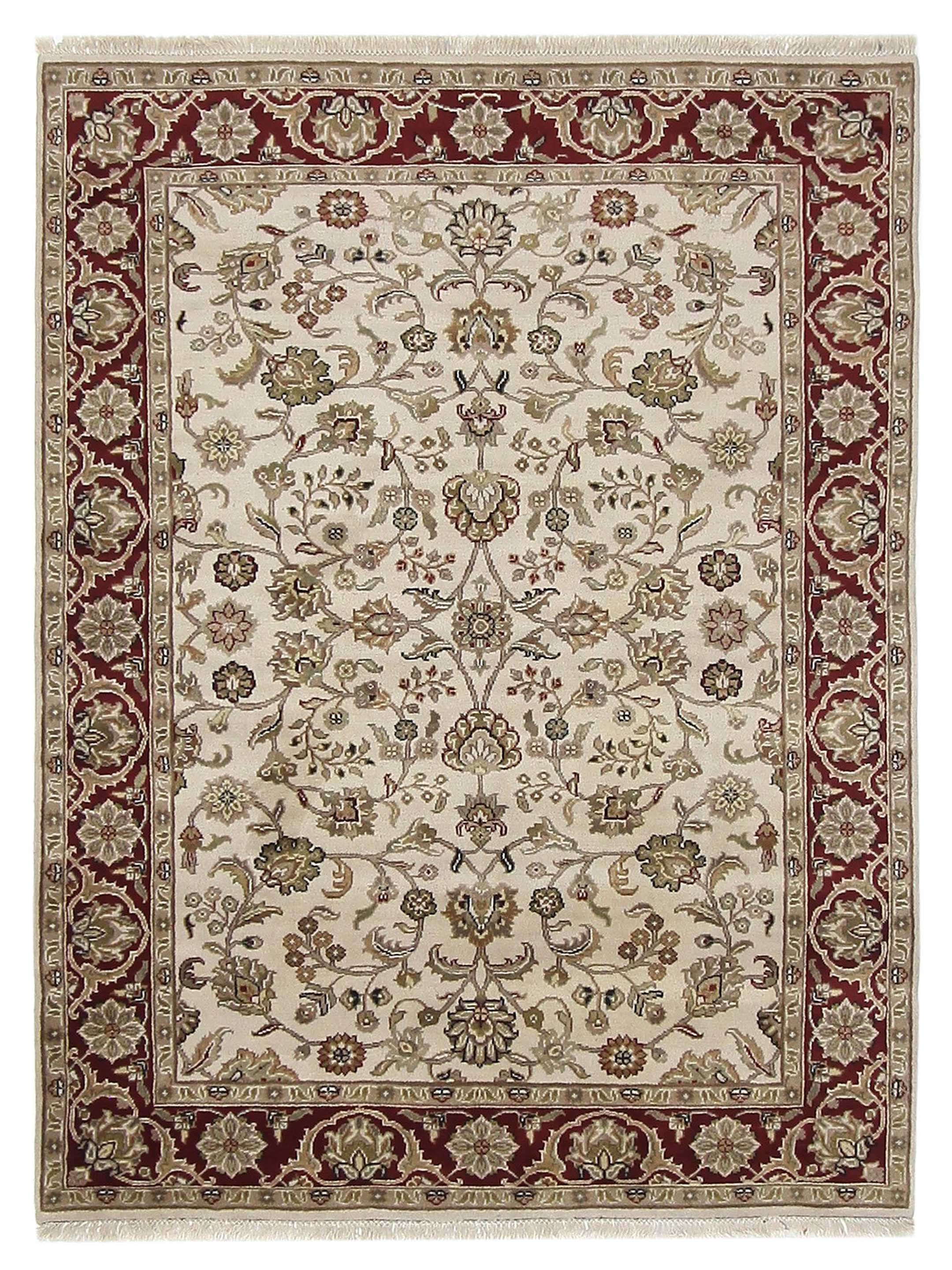 Royal Hand Knotted Beige 6x9