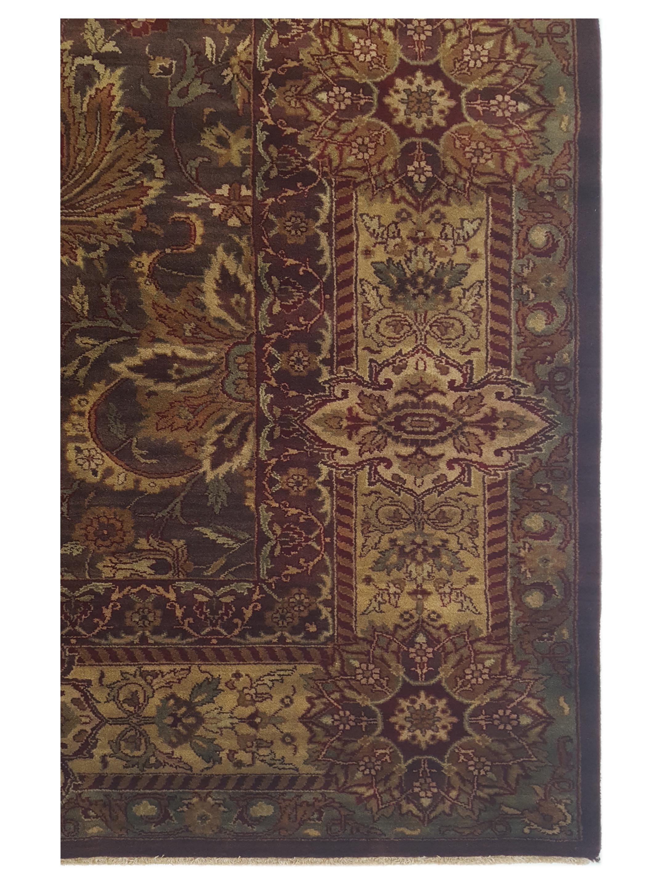 Serene Hand Knotted Brown 8x10 - Image 3 of 5