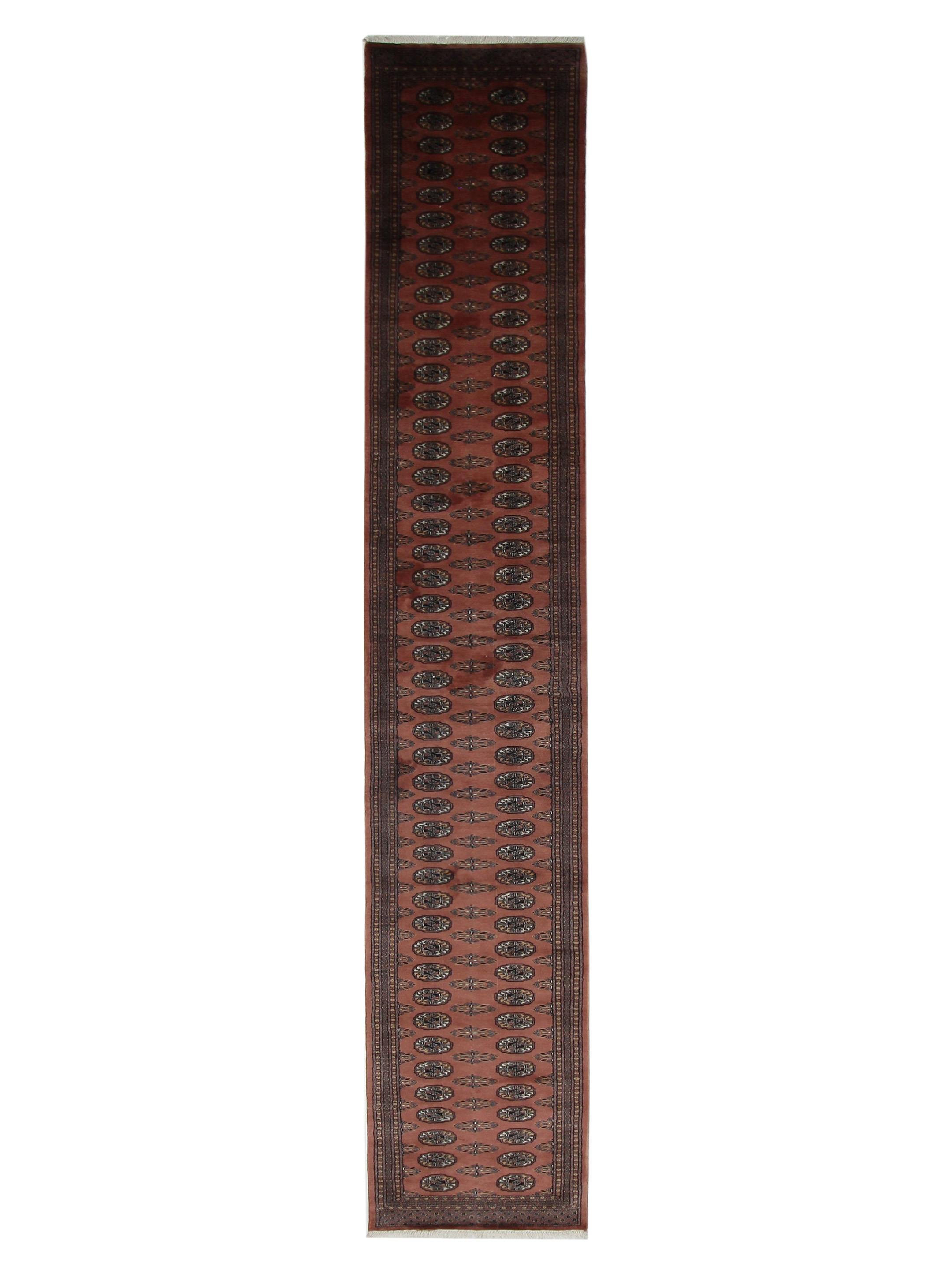 Bokhara Hand Knotted Copper 3x21