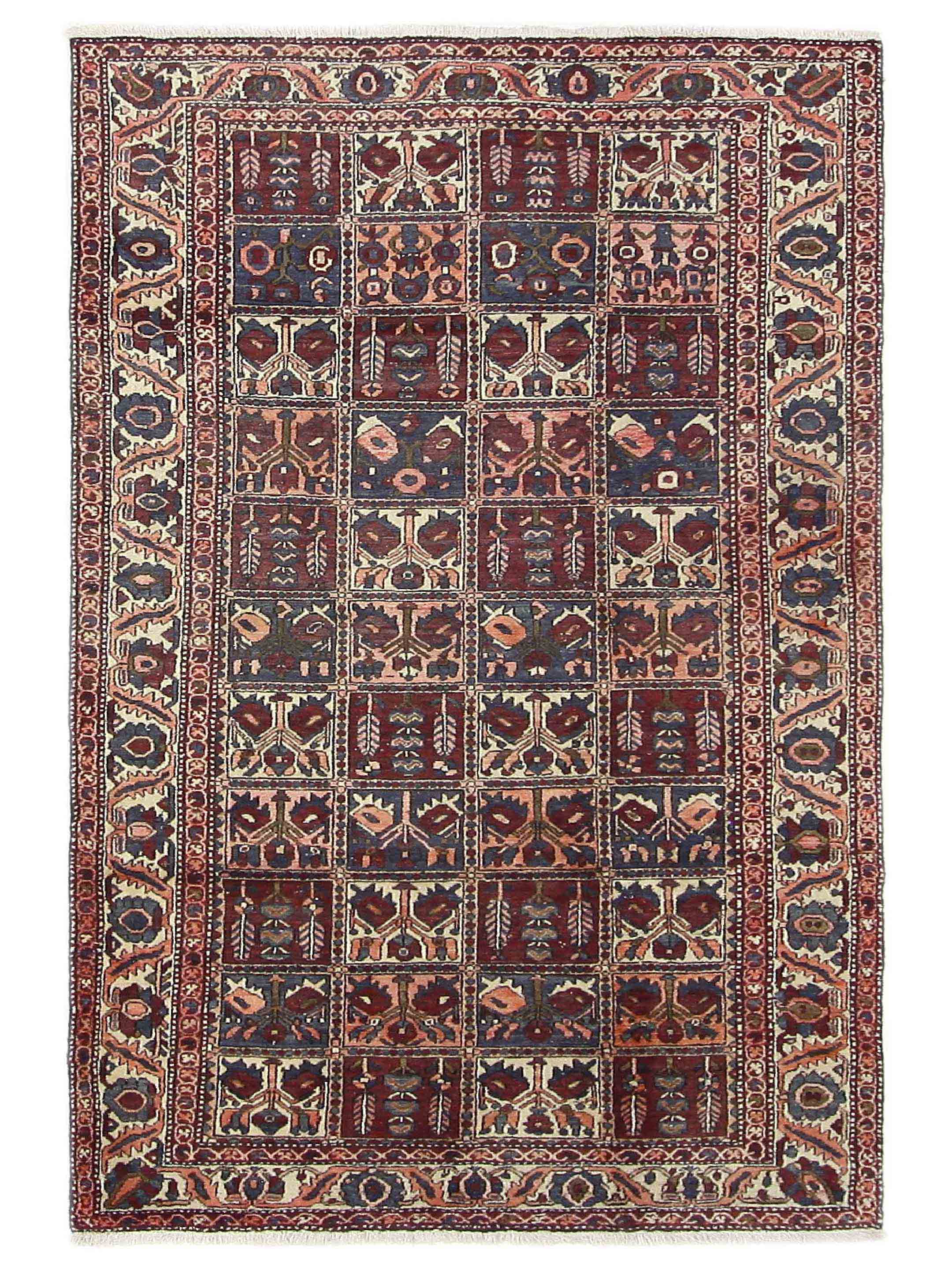 Bakhtiyari Hand Knotted Brick 5x10