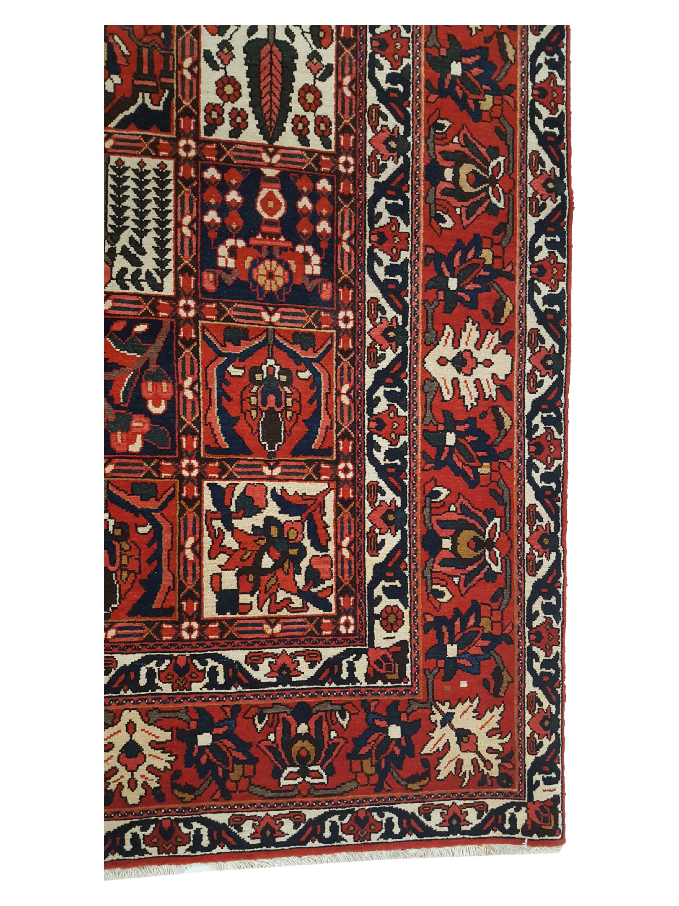 Bakhtiyari Hand Knotted Red 10x14 - Image 4 of 6
