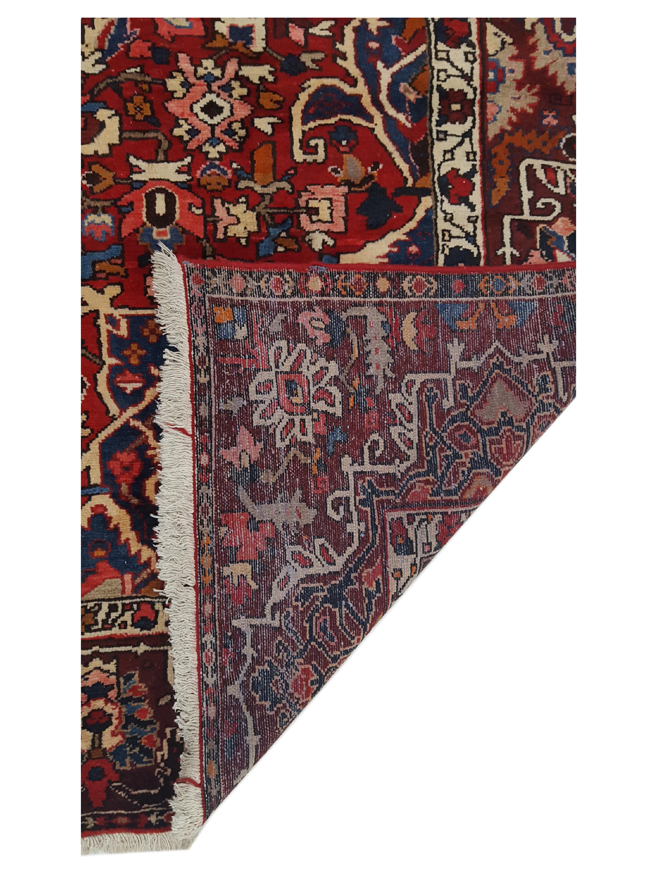 Bakhtiyari Hand Knotted Burgundy 10x13 - Image 3 of 6