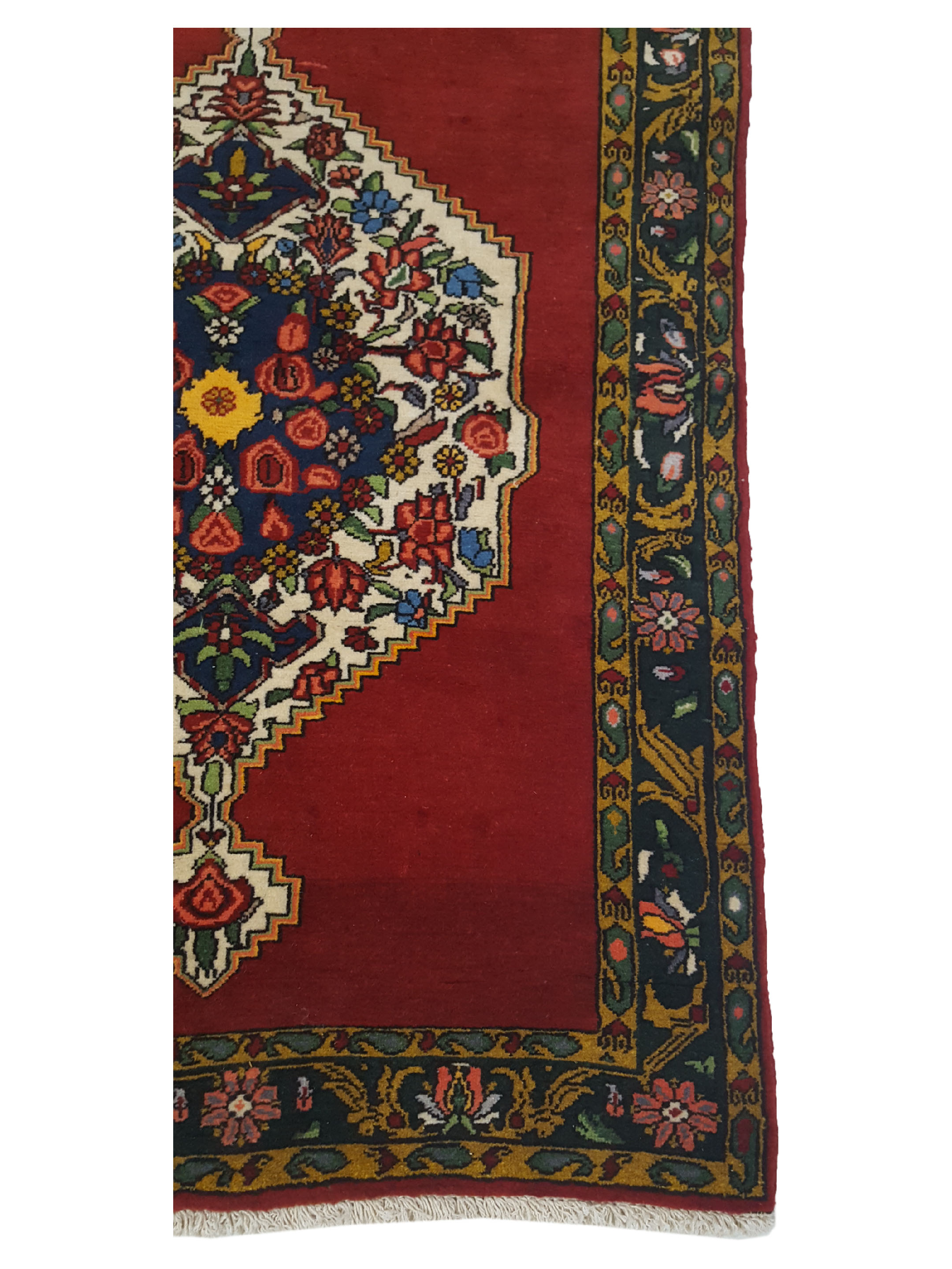 Bijar Hand Knotted Red 3x5 - Image 4 of 6