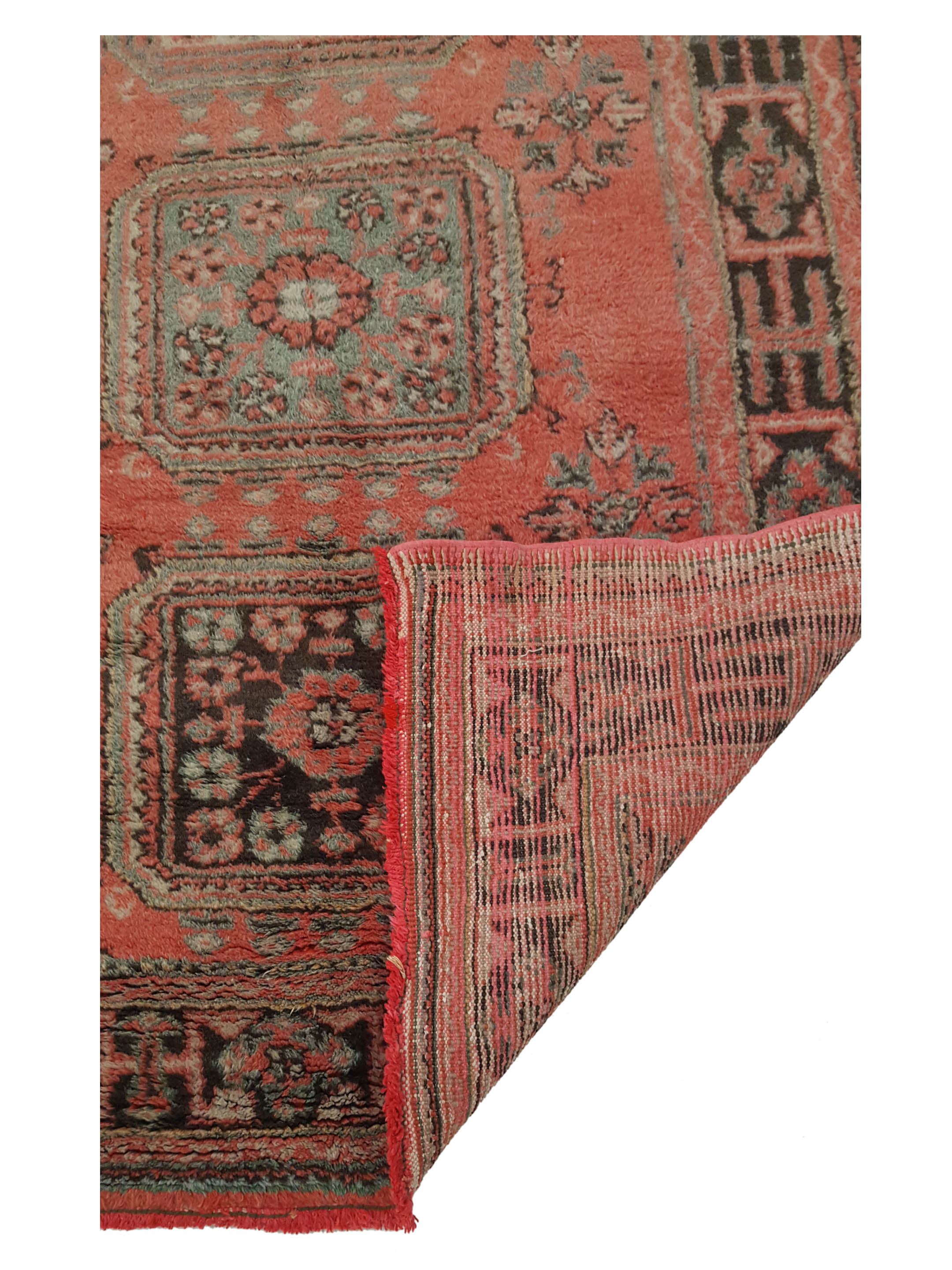 Antique Ushak Orange 5x10 - Image 3 of 6